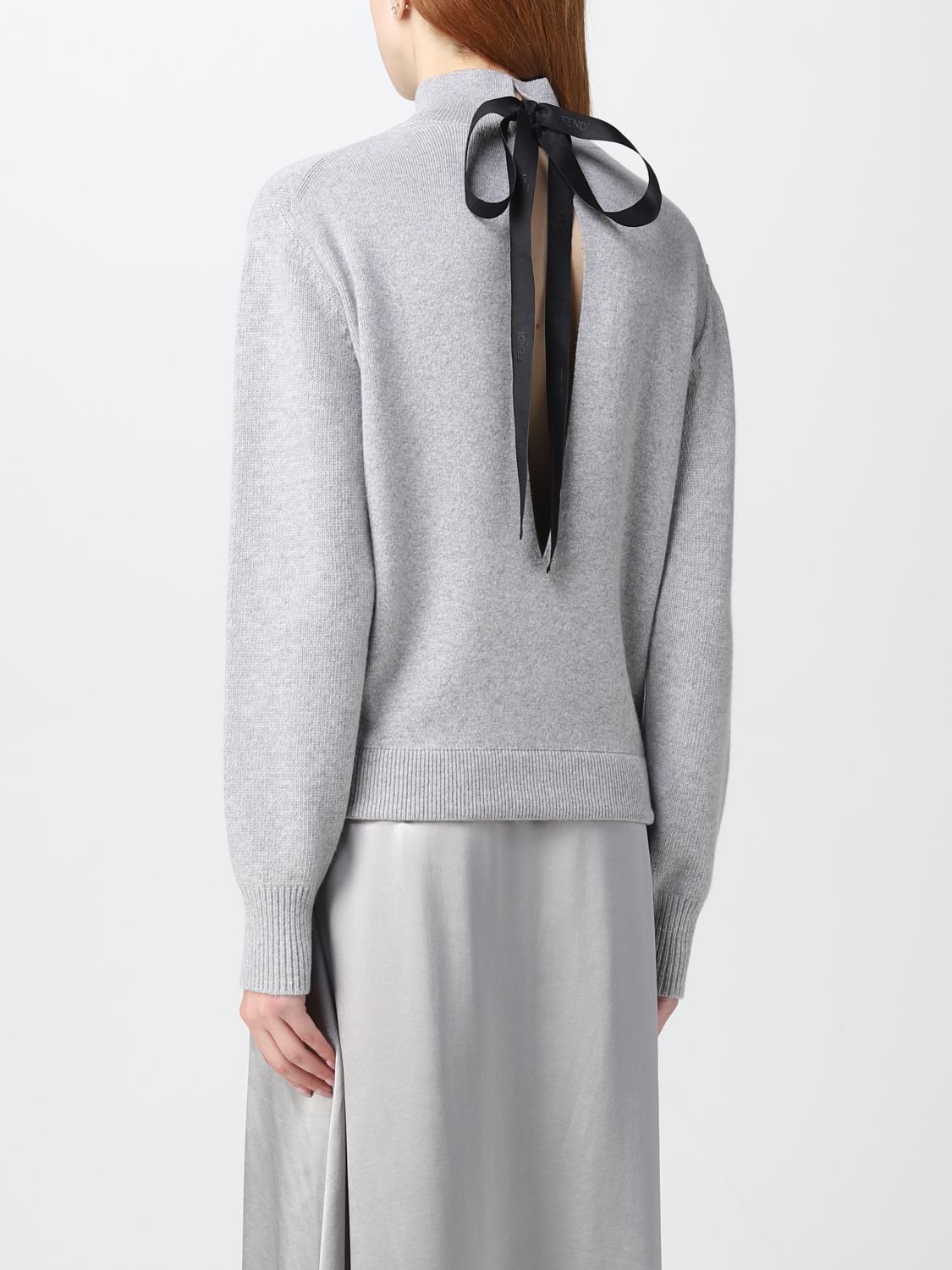 Fendi Sweater Woman Grey