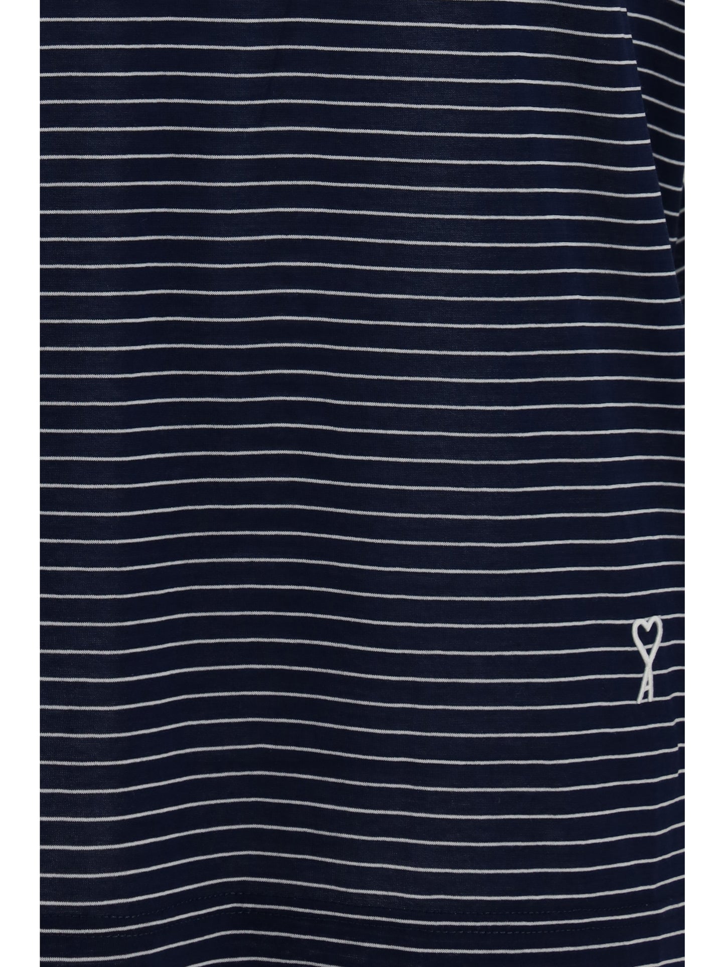 AMI PARIS Striped cotton T-shirt