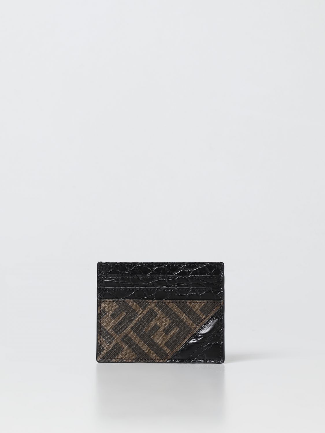 Fendi Wallet Men Tobacco