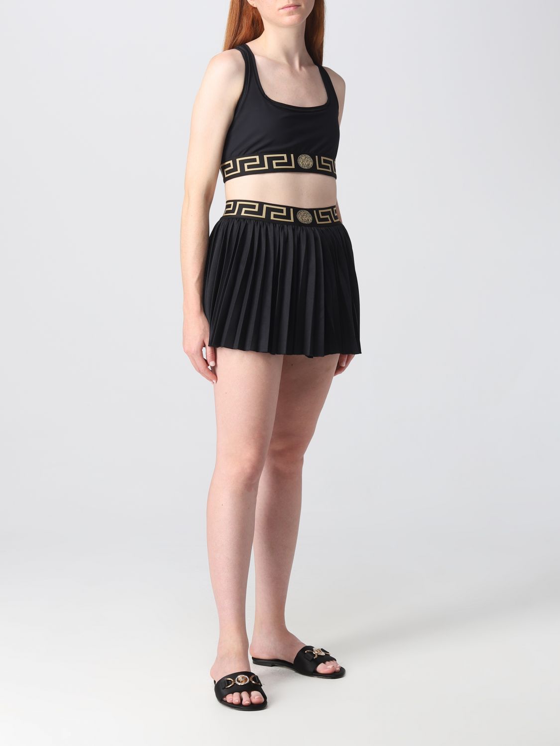 Versace Top Woman Black
