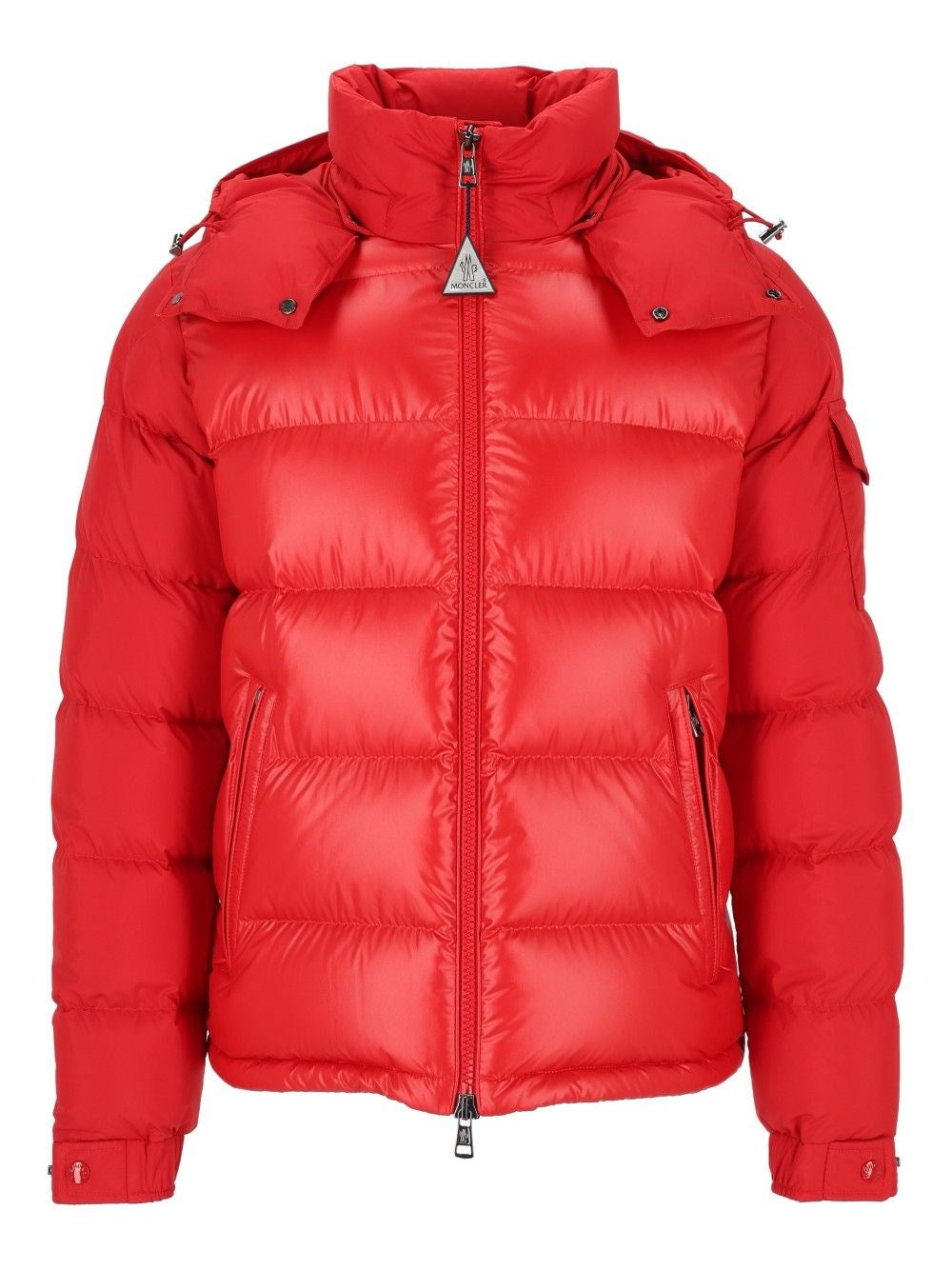 Moncler Maya Short Down Jacket - Red