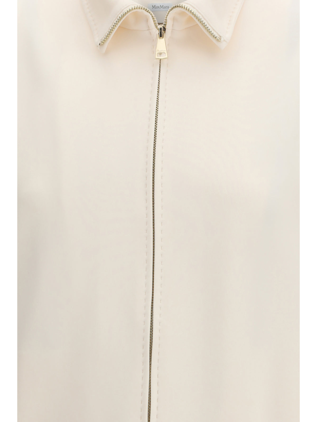 Max Mara Pure Mxppala Jacket in scuba jersey - Ivory