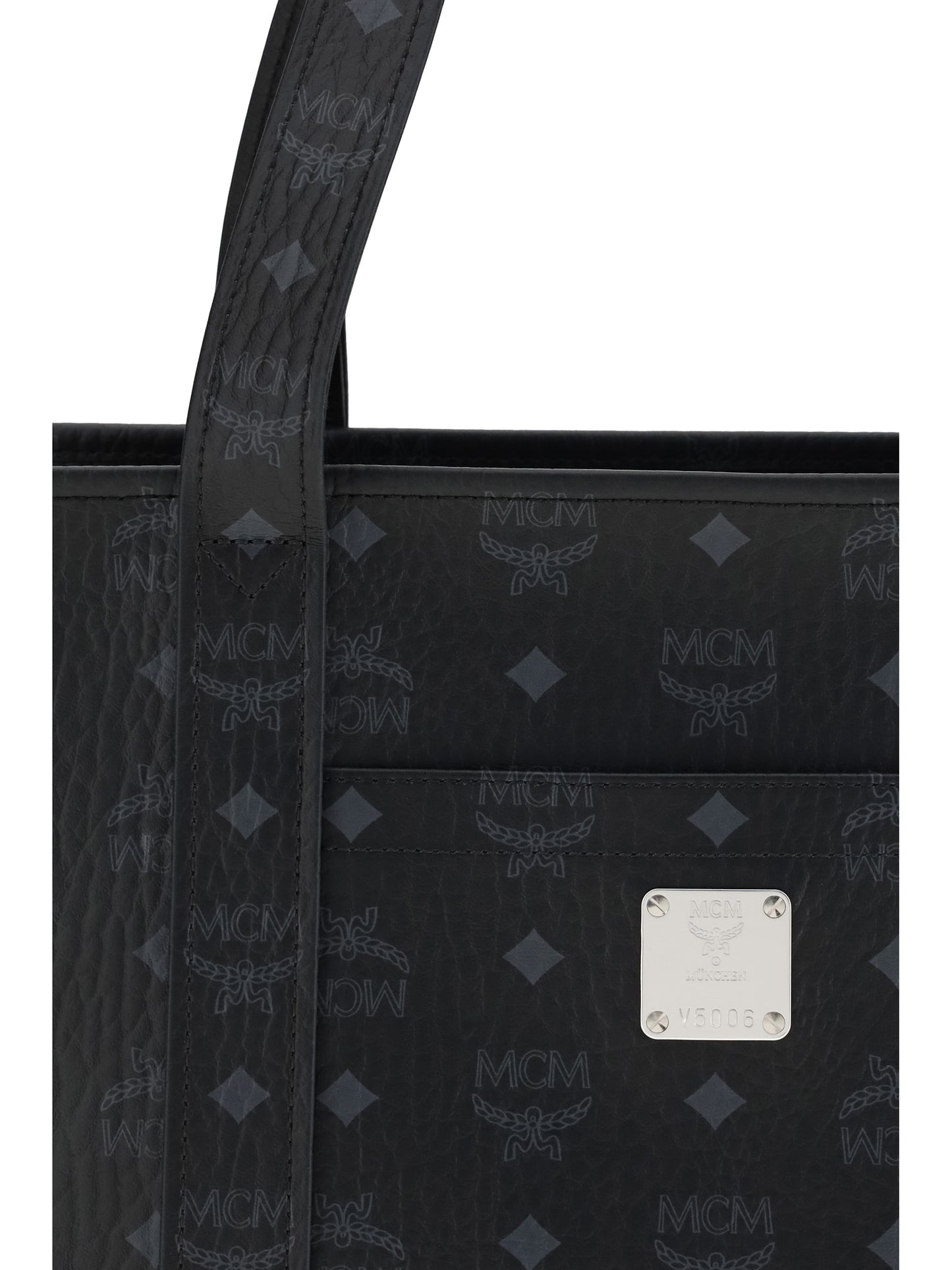 MCM Aren Visetos Tote Bag