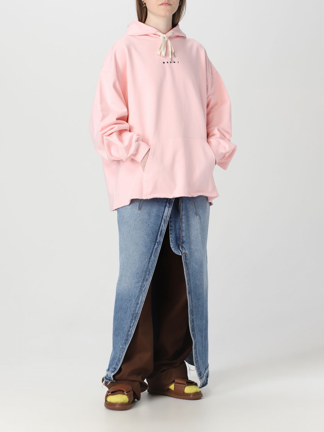 Marni Sweatshirt Woman Natural