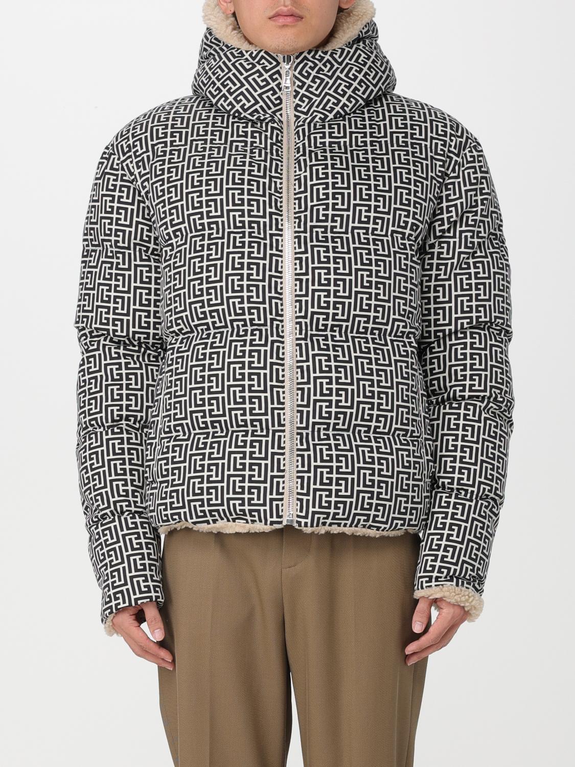 Balmain Jacket Men Yellow Cream