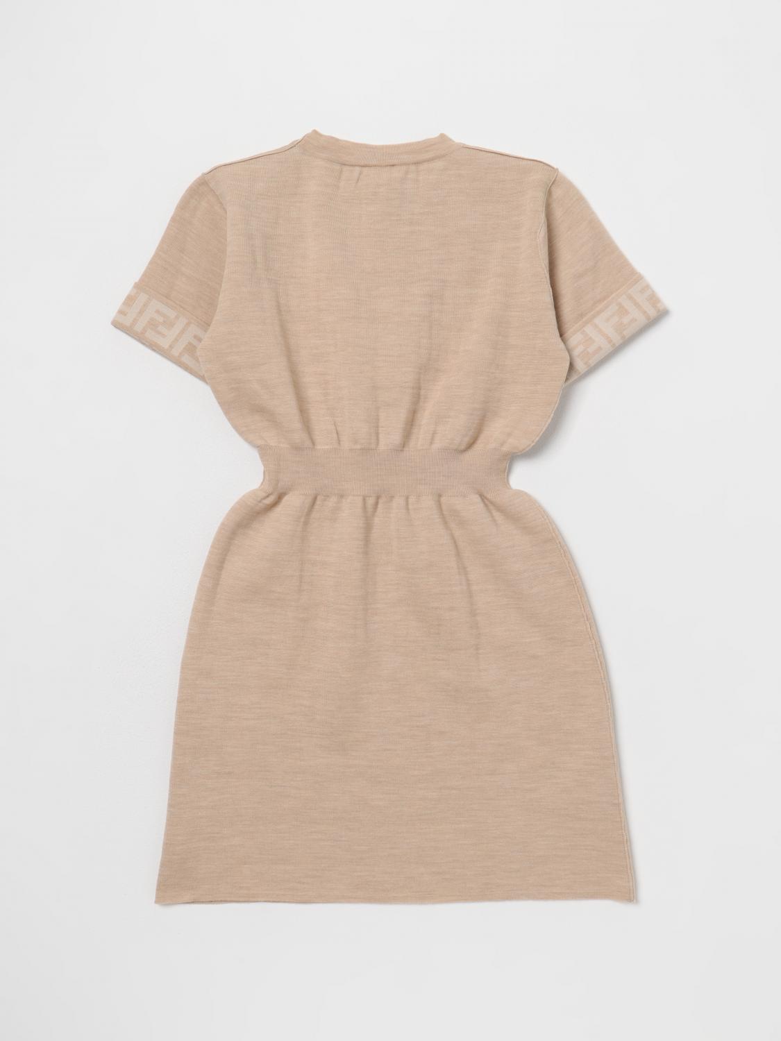 Fendi Dress Kids Brown