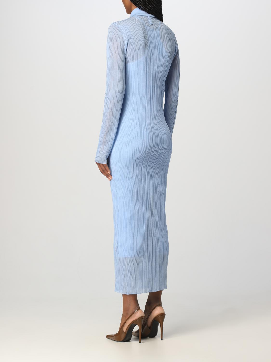 Fendi Dress Woman Sky Blue