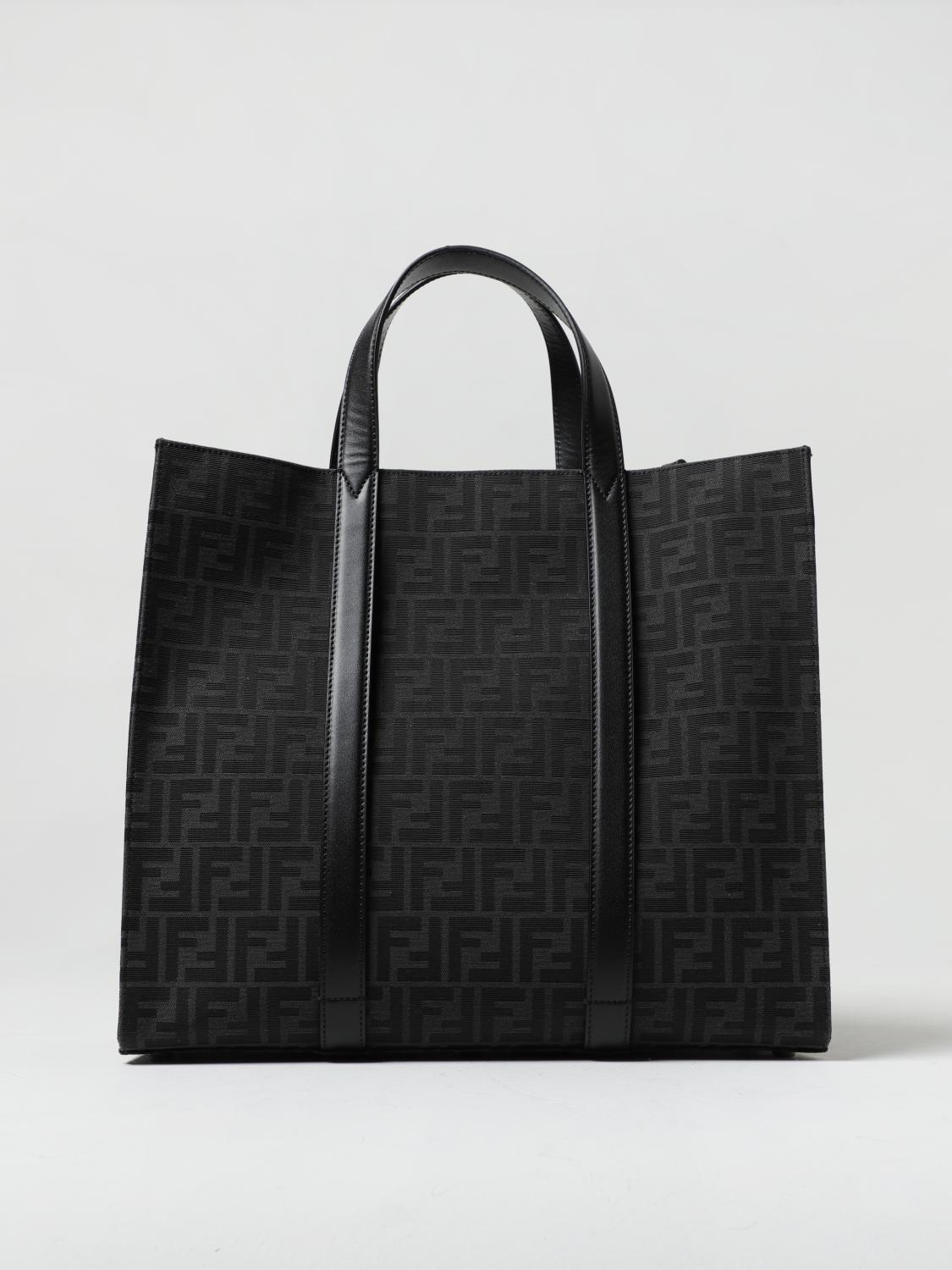 Fendi Shoulder Bag Men Grey