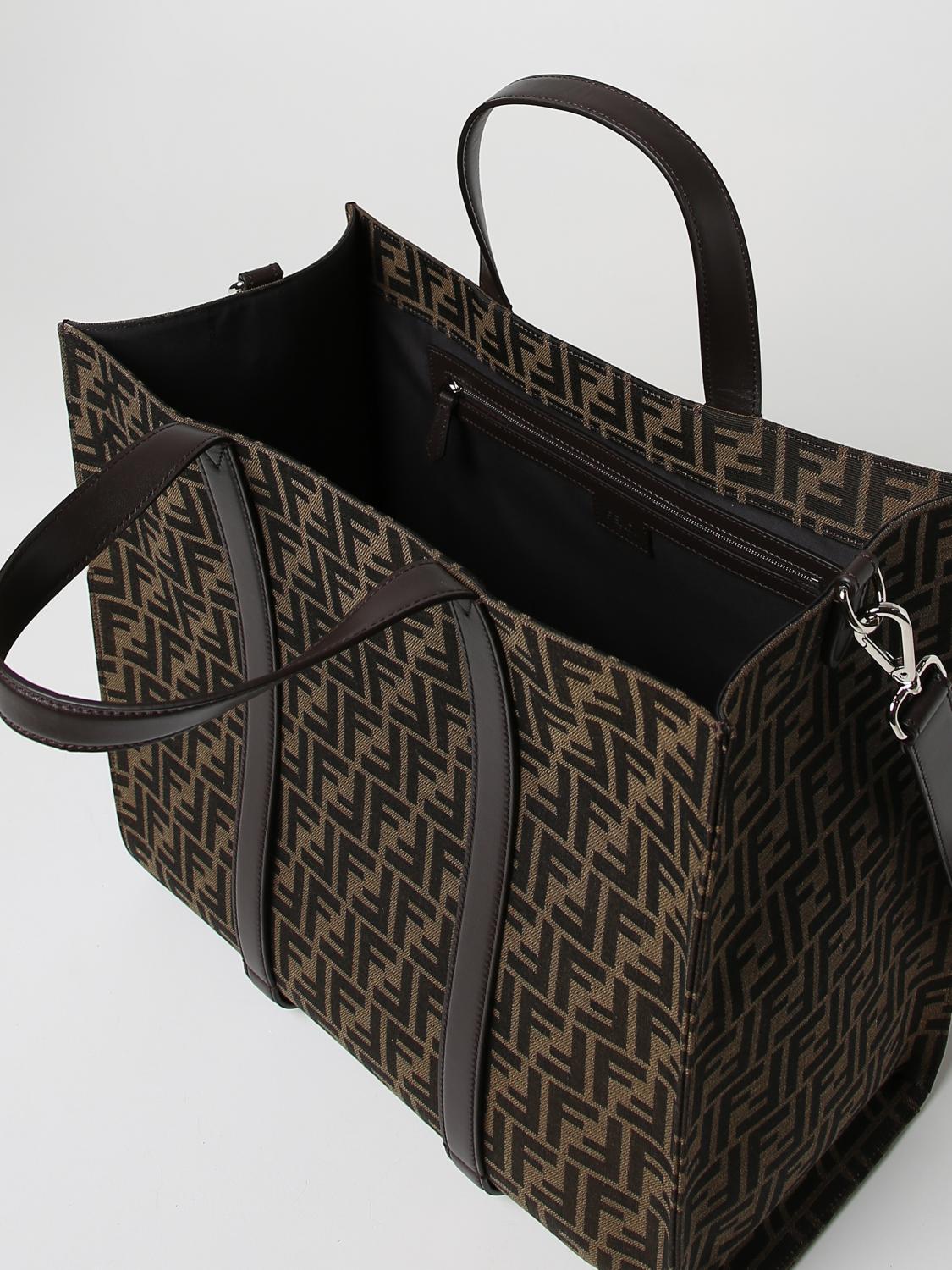 Fendi Bags Men Tobacco