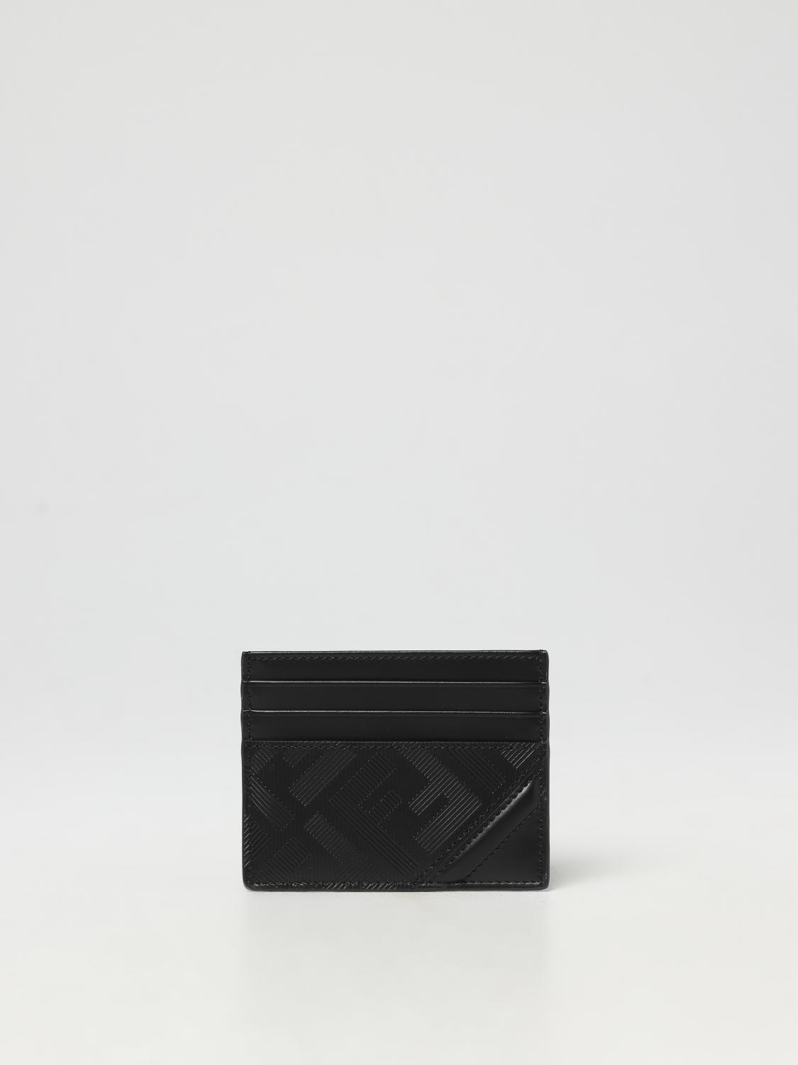 Fendi Wallet Men Black