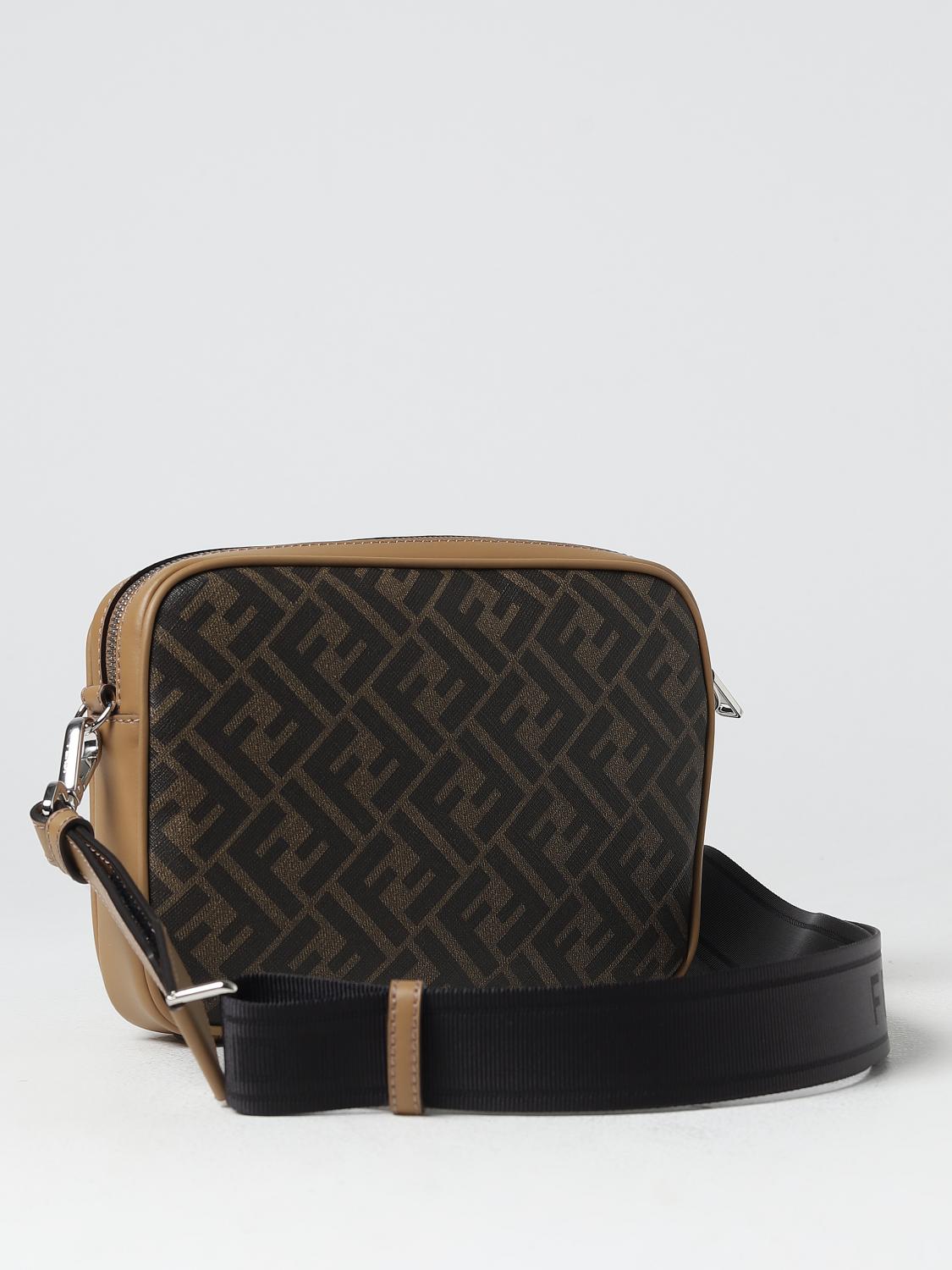 Fendi Shoulder Bag Men Tobacco