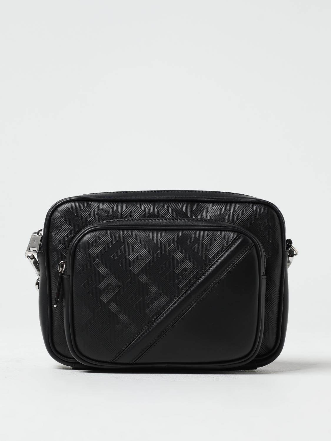 Fendi Shoulder Bag Men Black