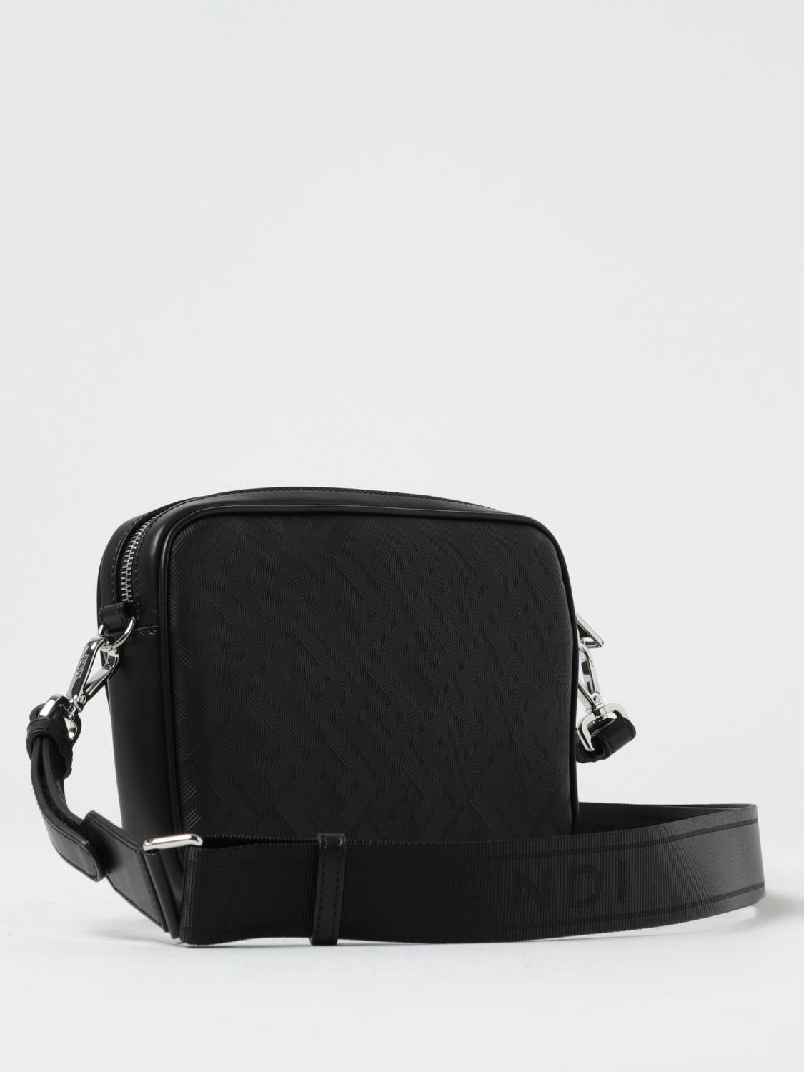 Fendi Shoulder Bag Men Black