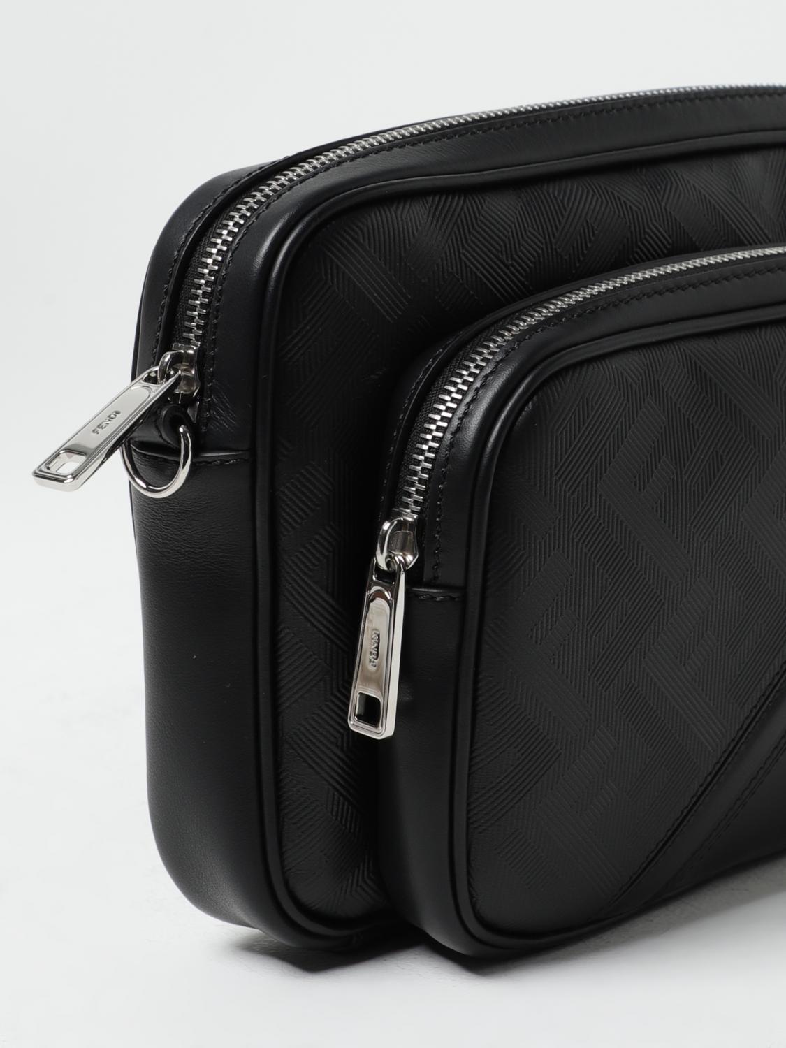 Fendi Shoulder Bag Men Black