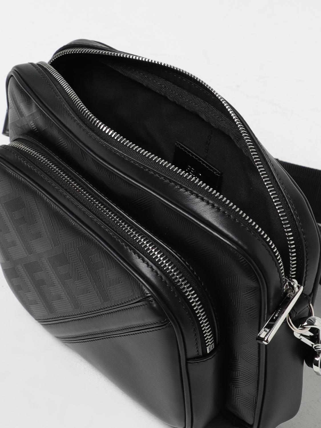 Fendi Shoulder Bag Men Black