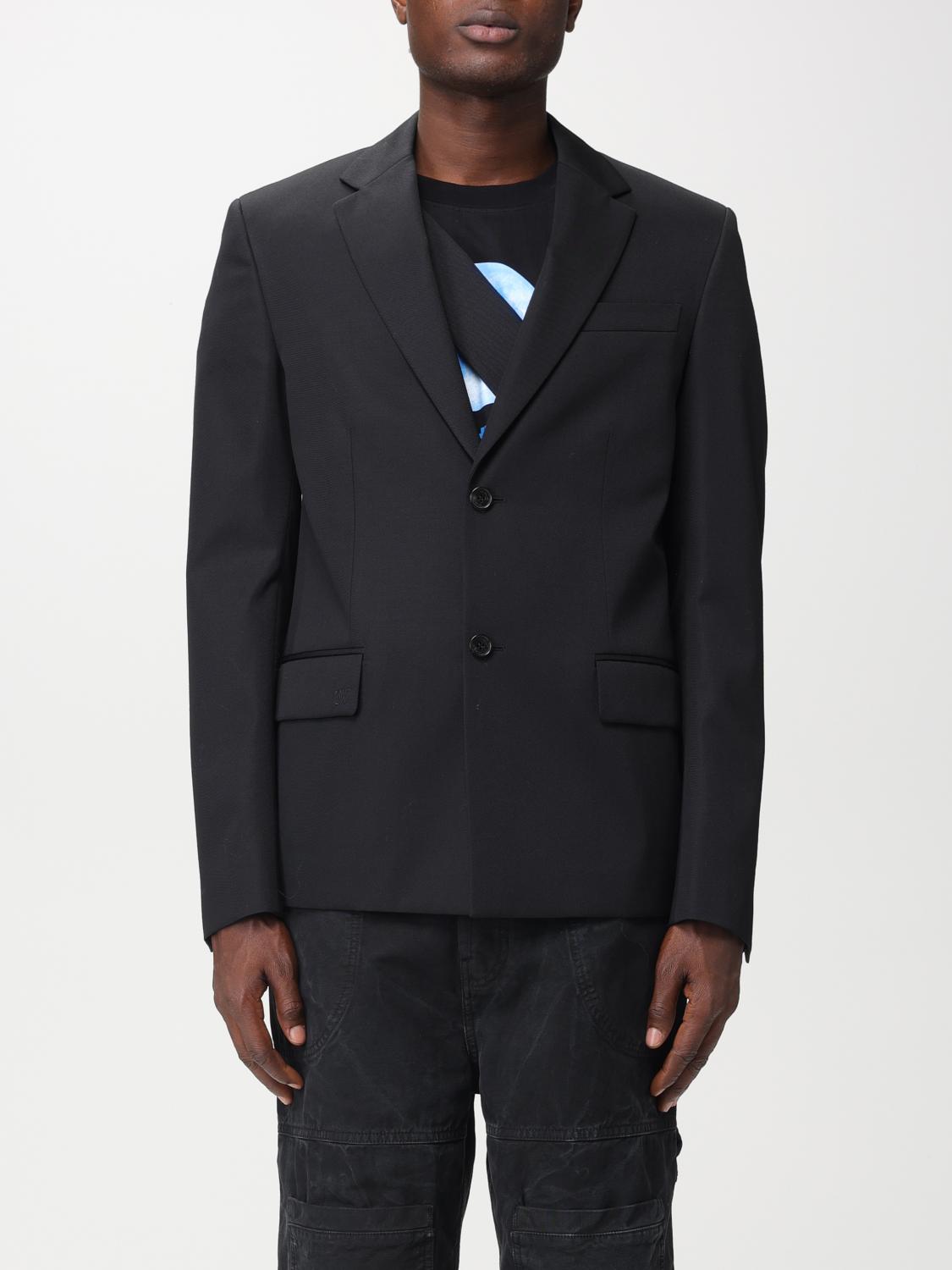Off White Jacket Men Black