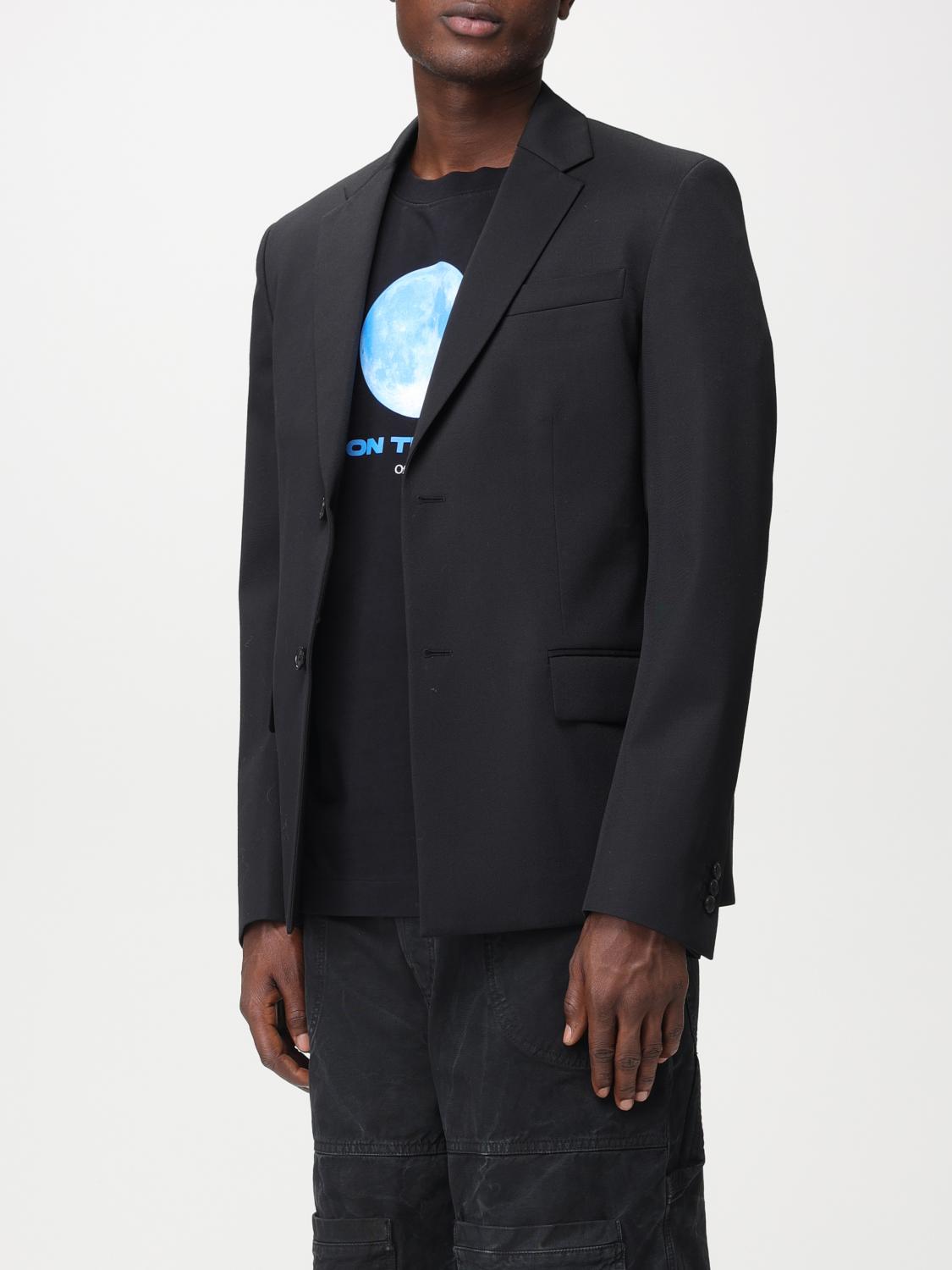 Off White Jacket Men Black