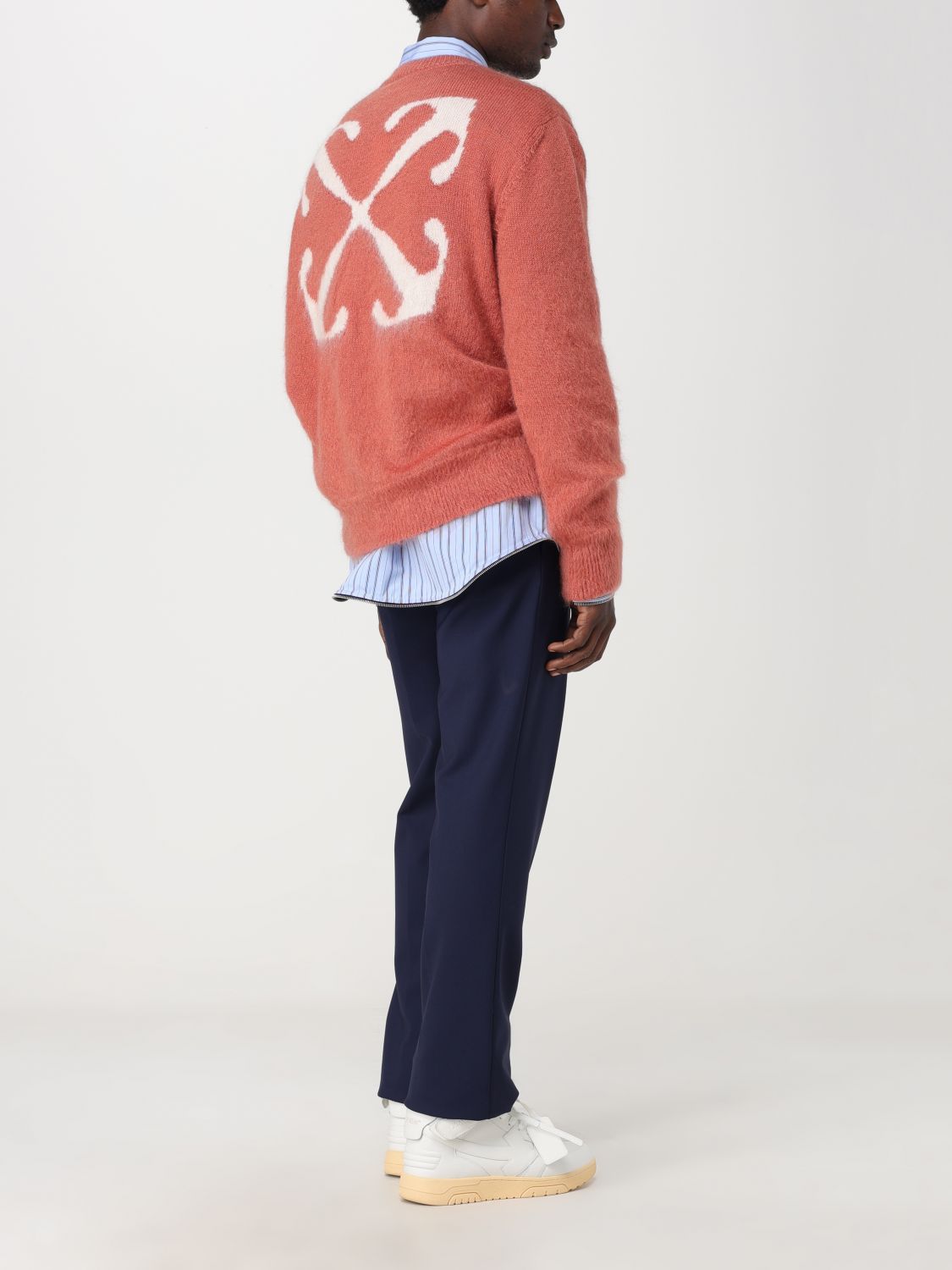Off White Pants Men Denim