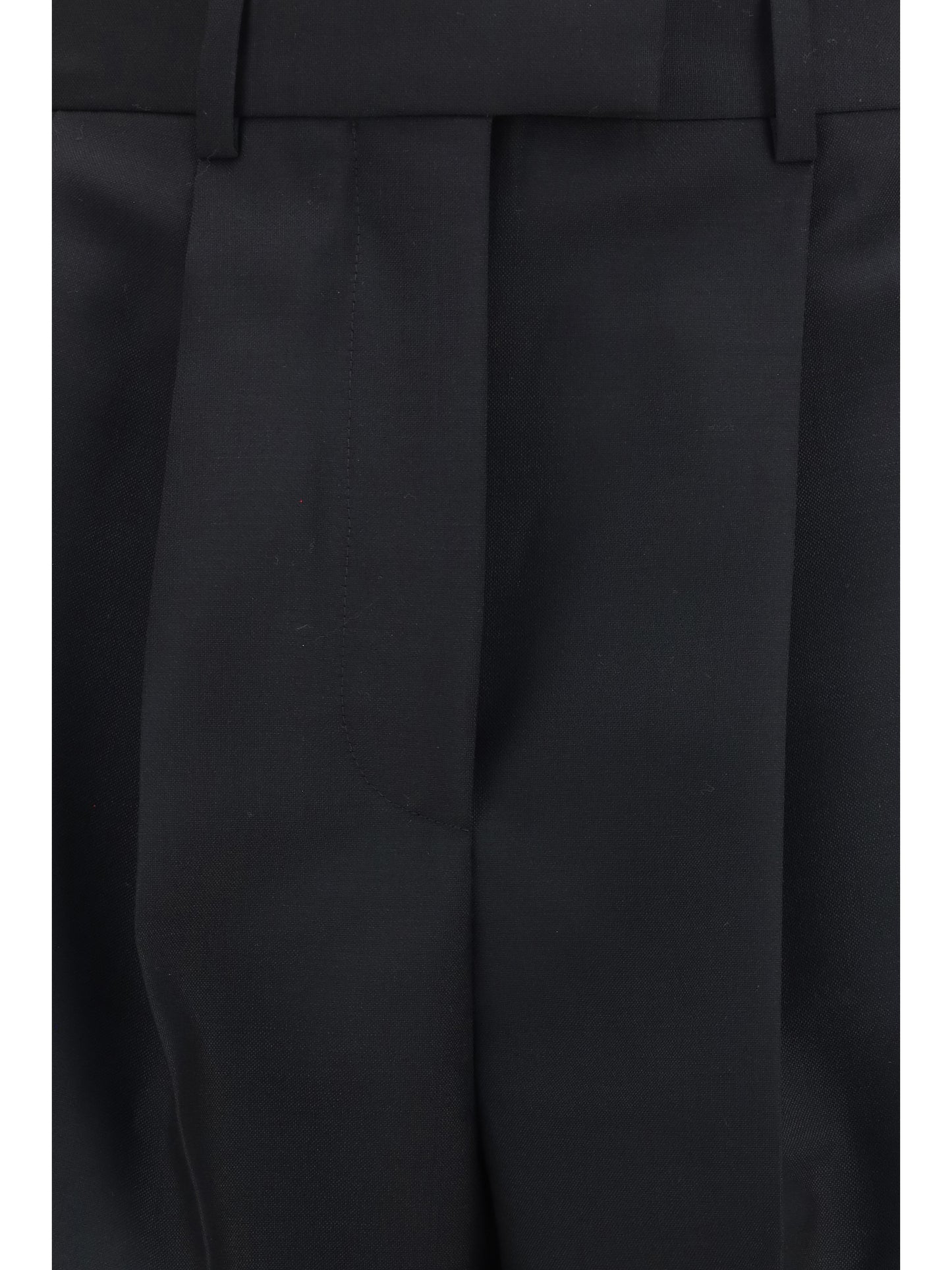 Givenchy Double-pleat Pants in wool and mohair - Black