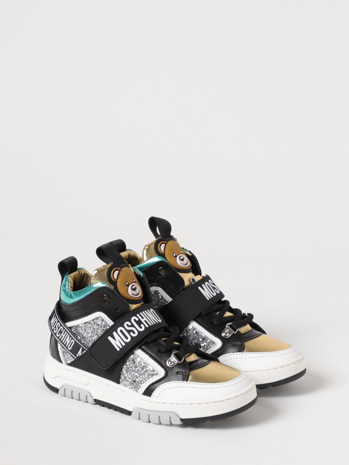 Moschino Sneakers Kids Silver