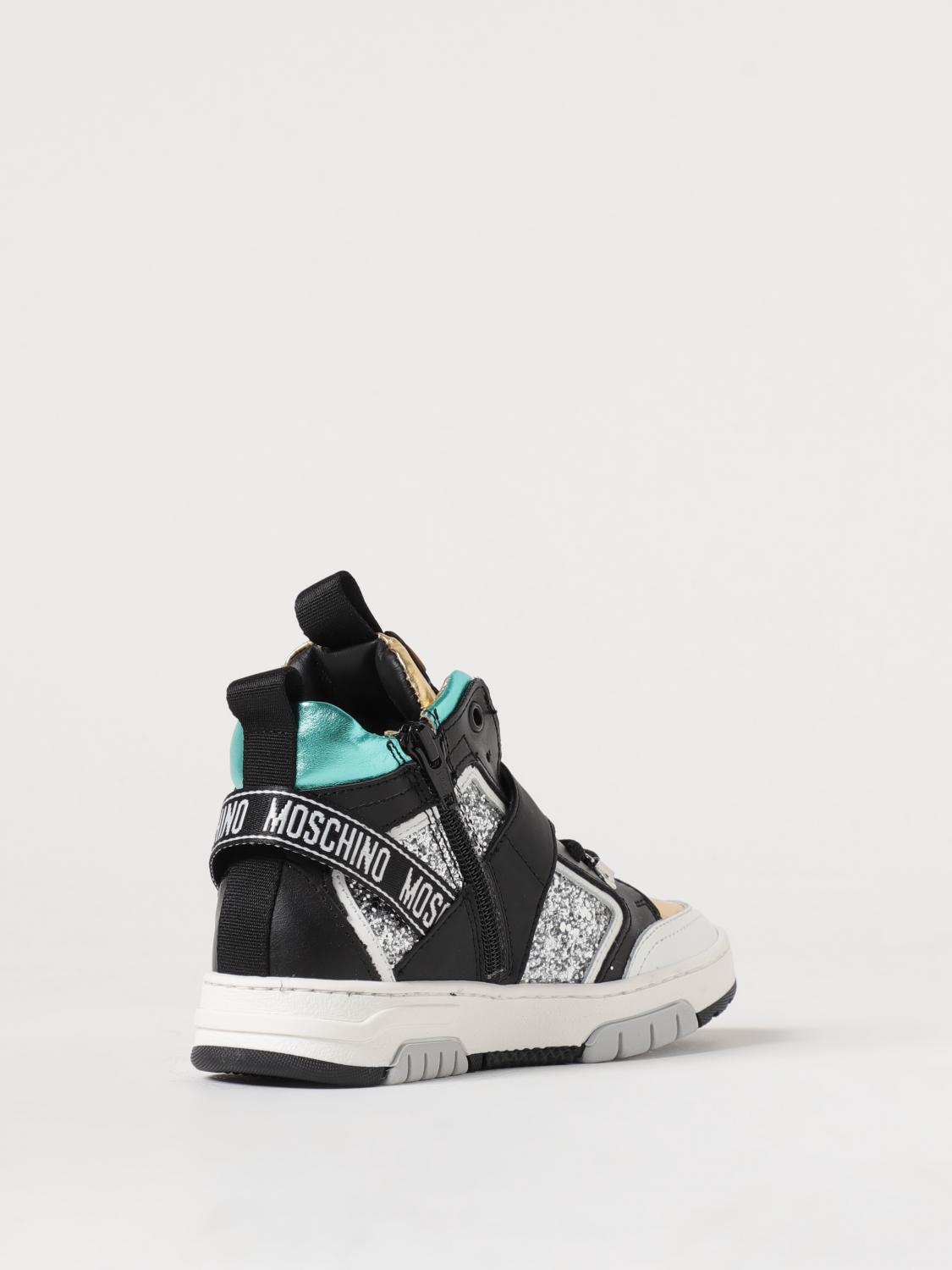 Moschino Sneakers Kids Silver