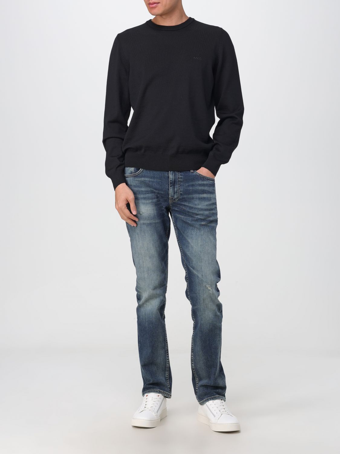 Boss Sweater Men Black