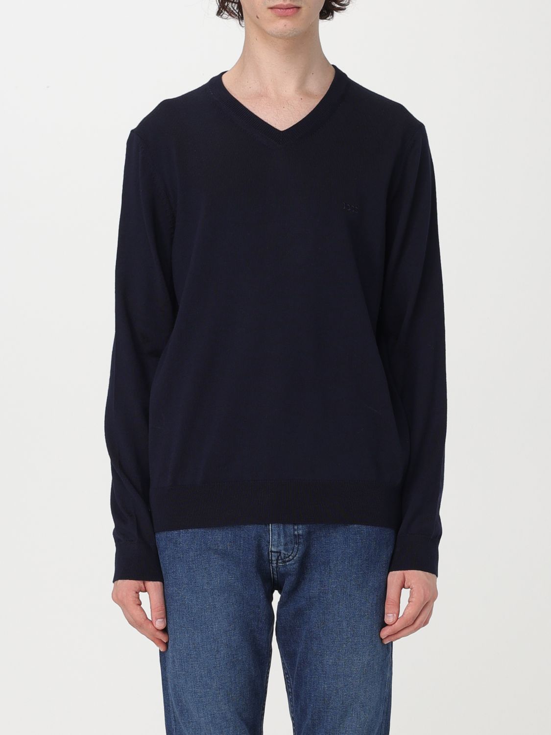 Boss Sweater Men Blue