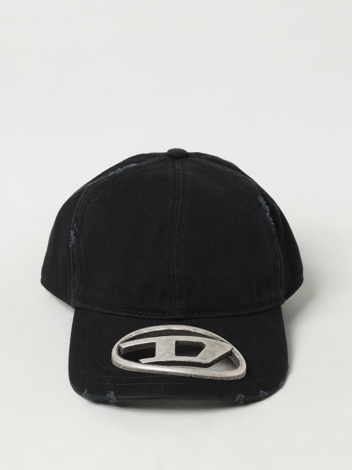 Diesel Hat Men Black