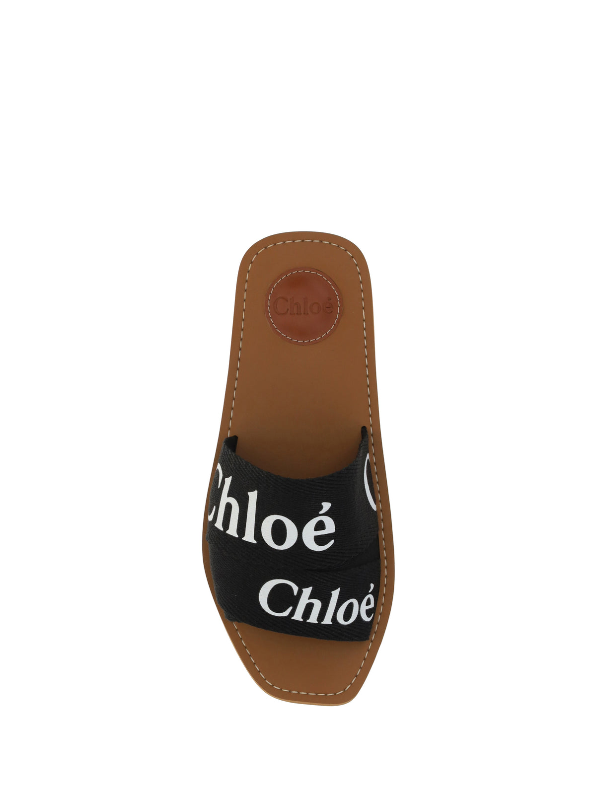 Chloé Woody Sandals - Black