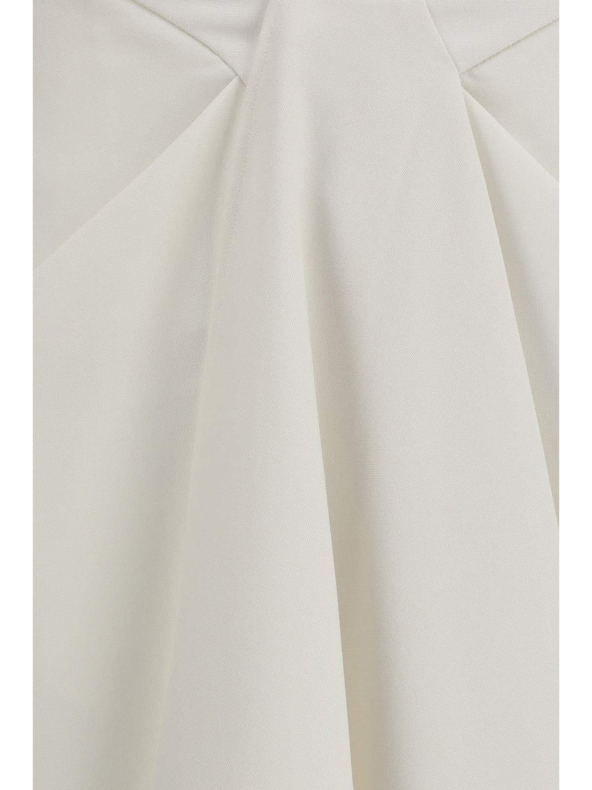 Givenchy Long draped wool and mohair Skirt - White