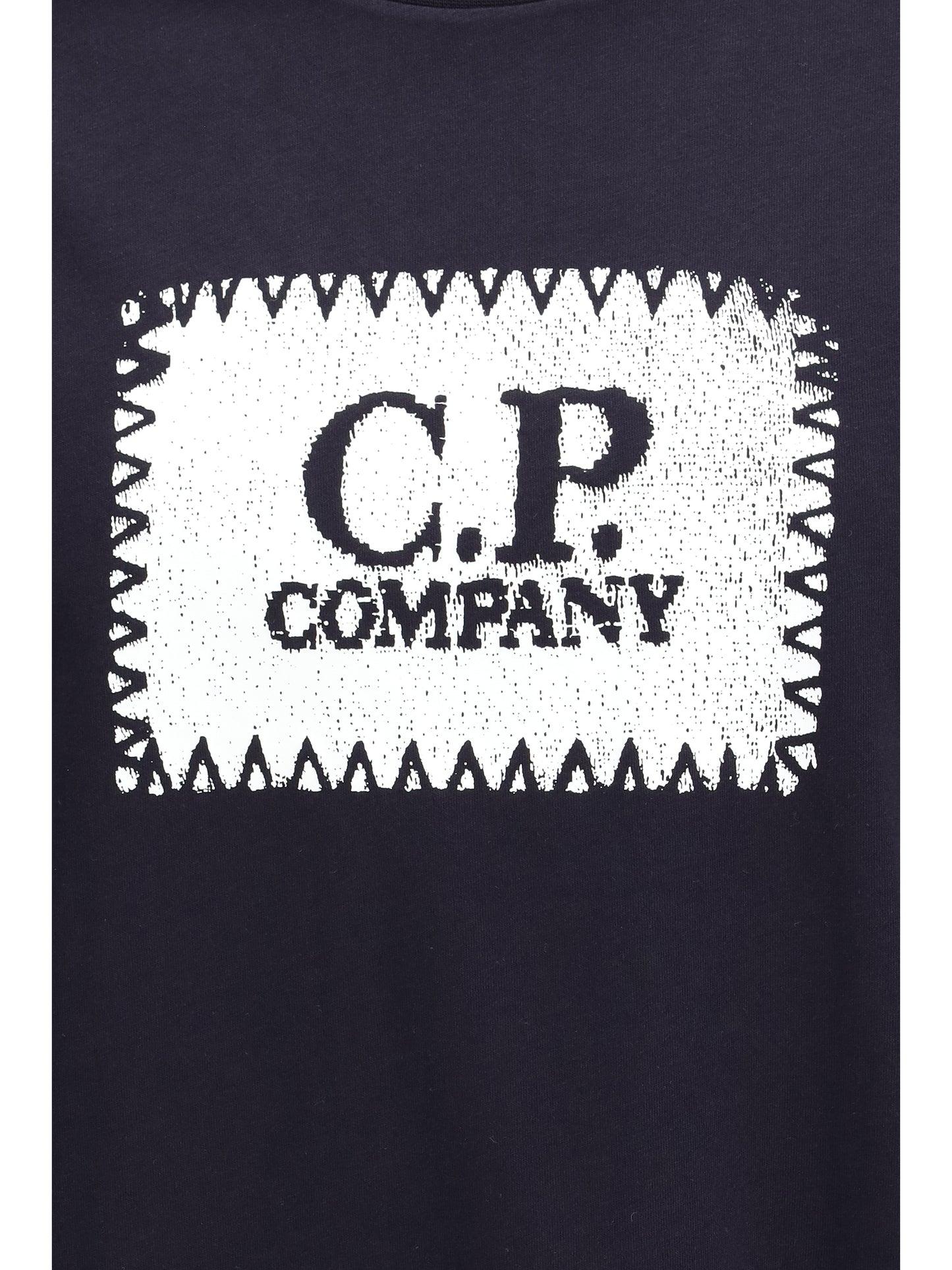 C.P. COMPANY Jersey 30/1 Short Sleeve Logo Label T-Shirt
