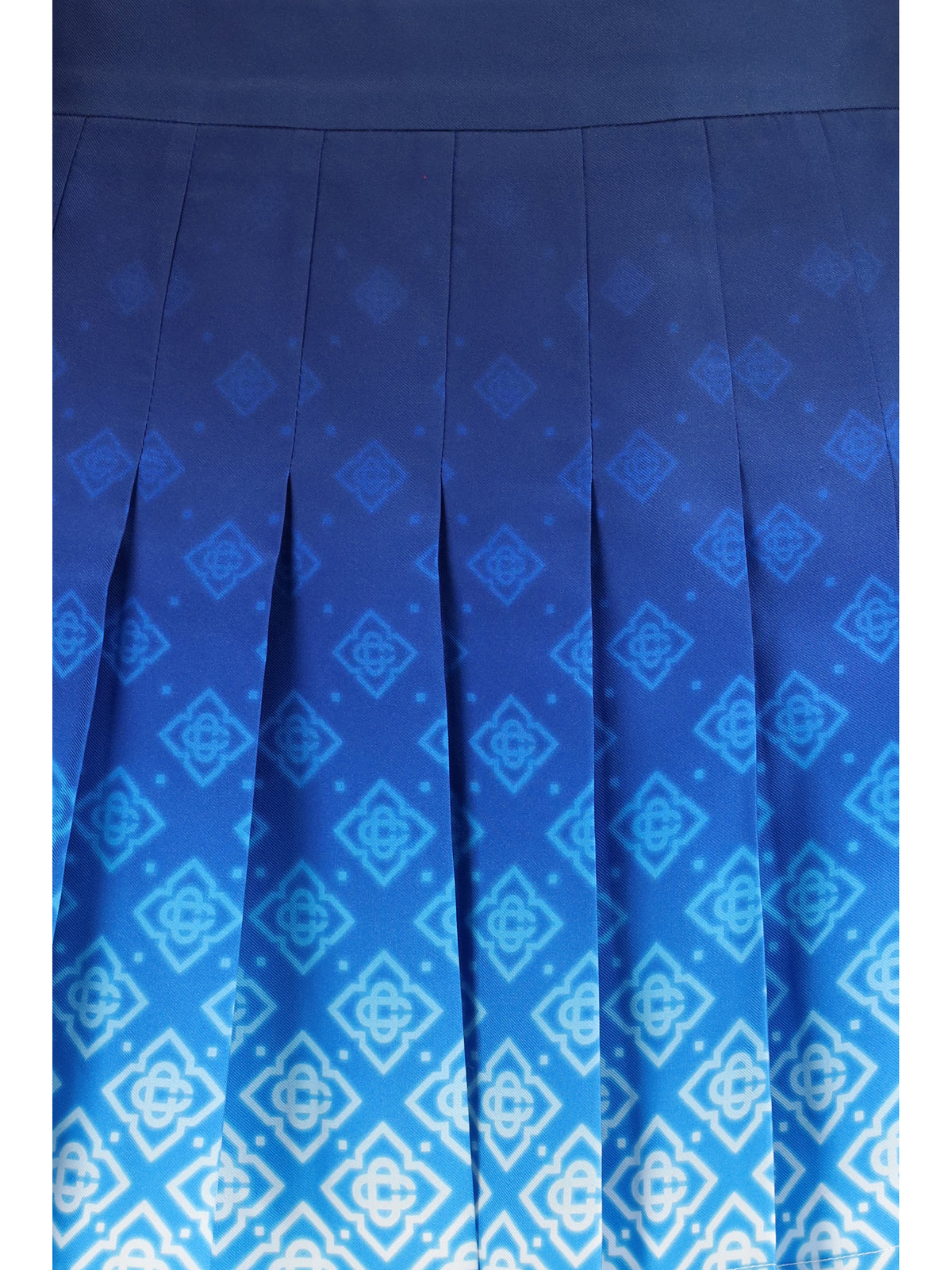 Casablanca Pleated Mini Skirt - Orchid Monogram