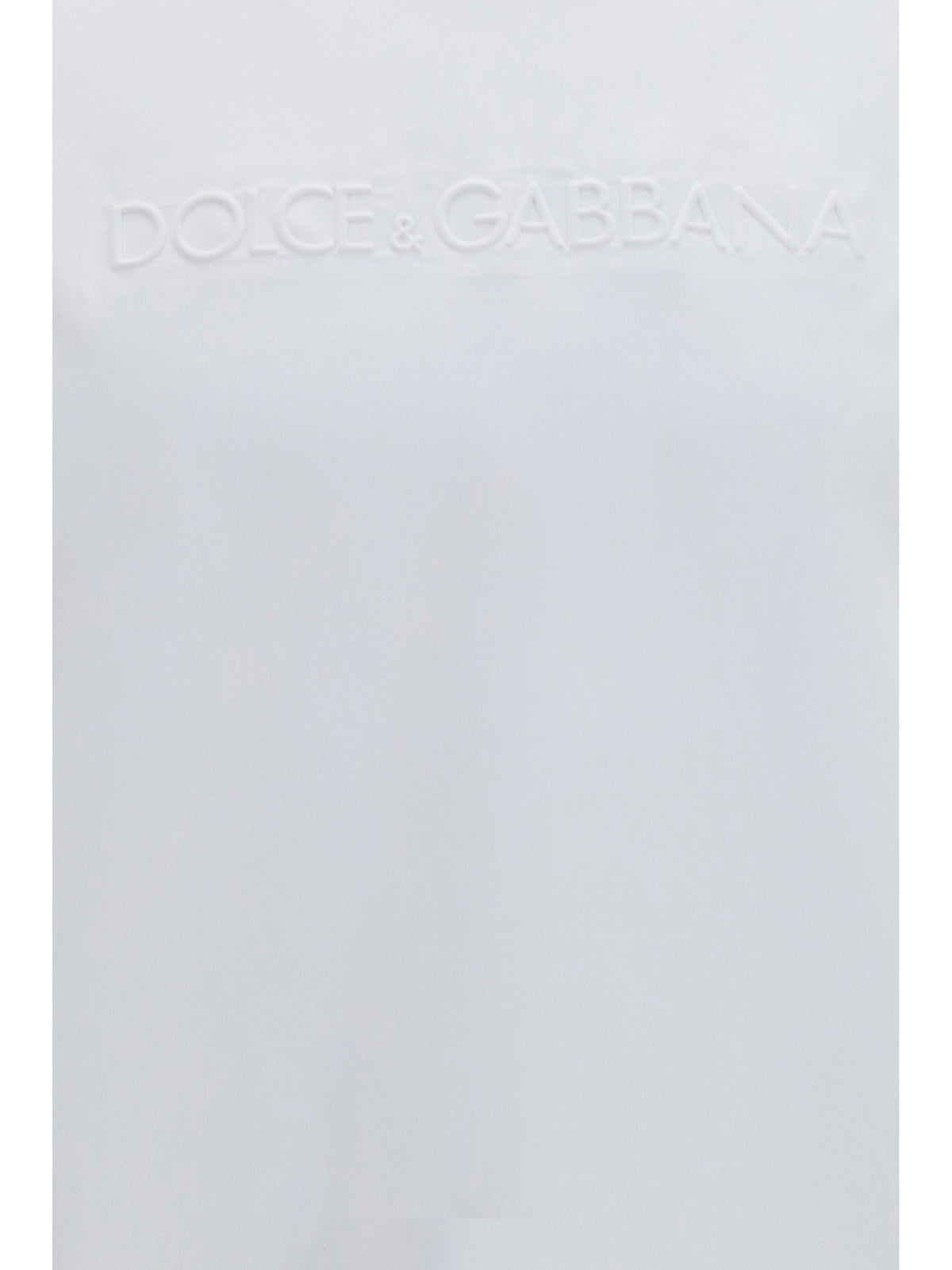 Dolce & Gabbana Cotton T-shirt with regular fit - White Ottico