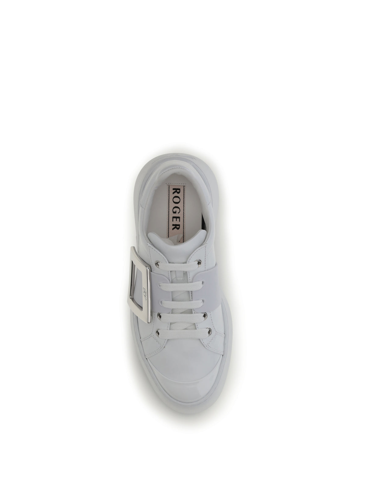 Roger Vivier Viv' Skate Sneakers - White
