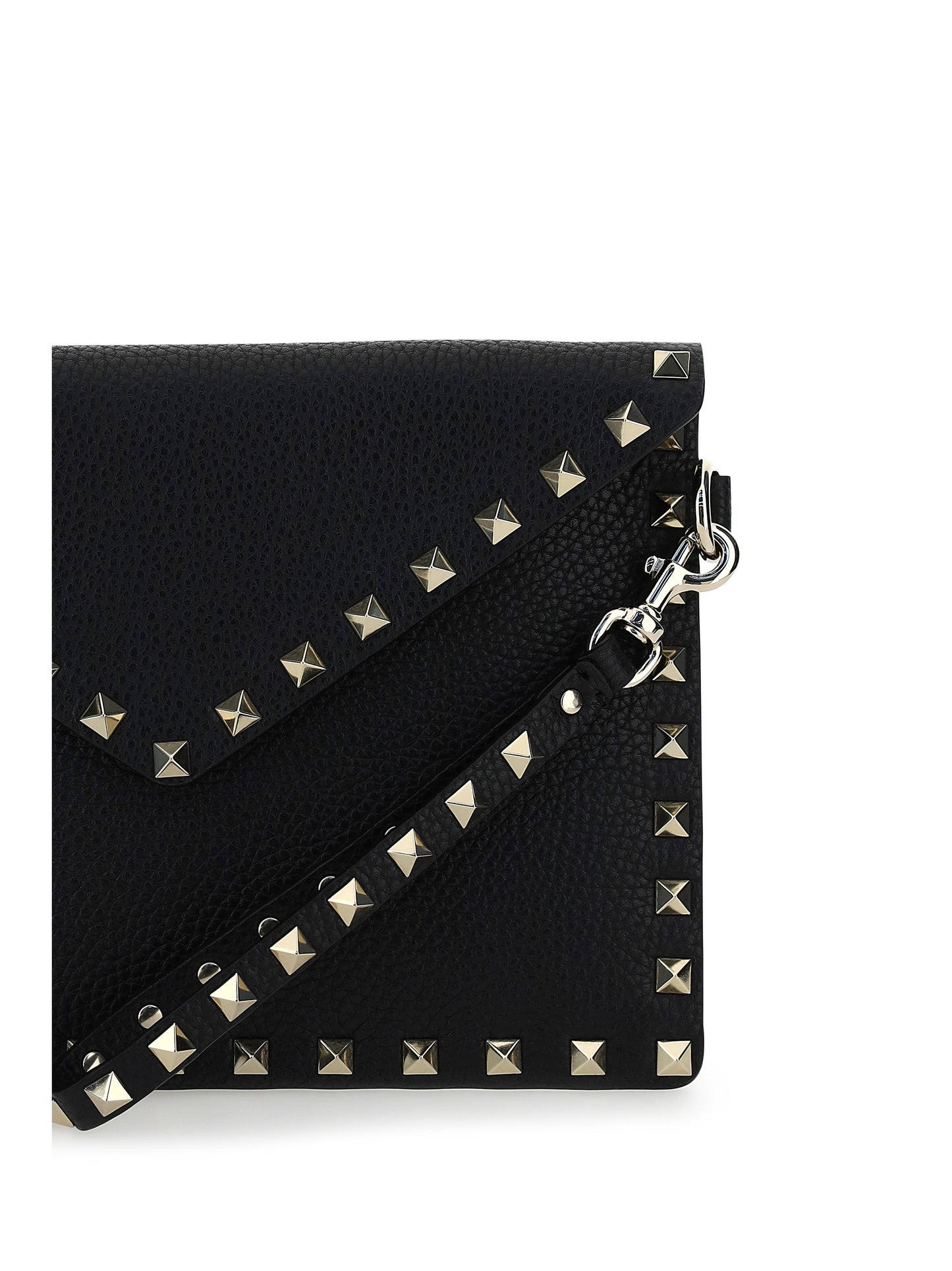 VALENTINO GARAVANI Rockstud leather Clutch