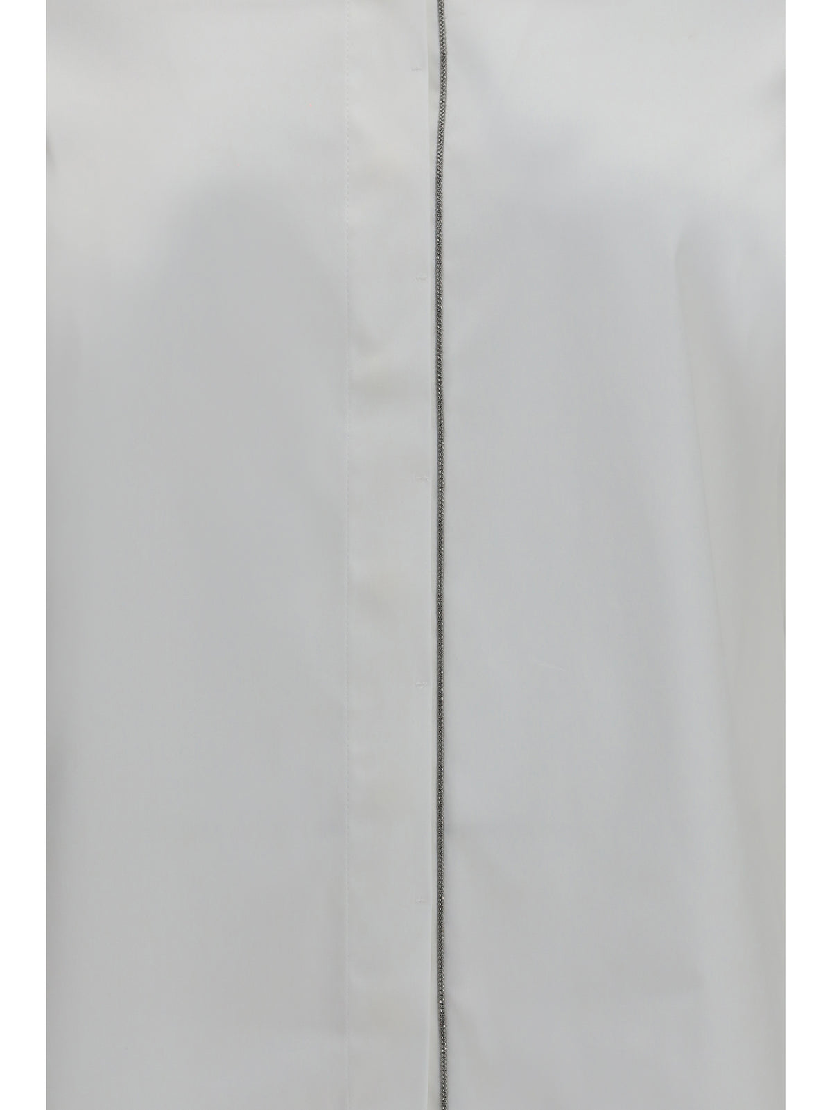 Brunello Cucinelli Stretch cotton poplin Shirt - White