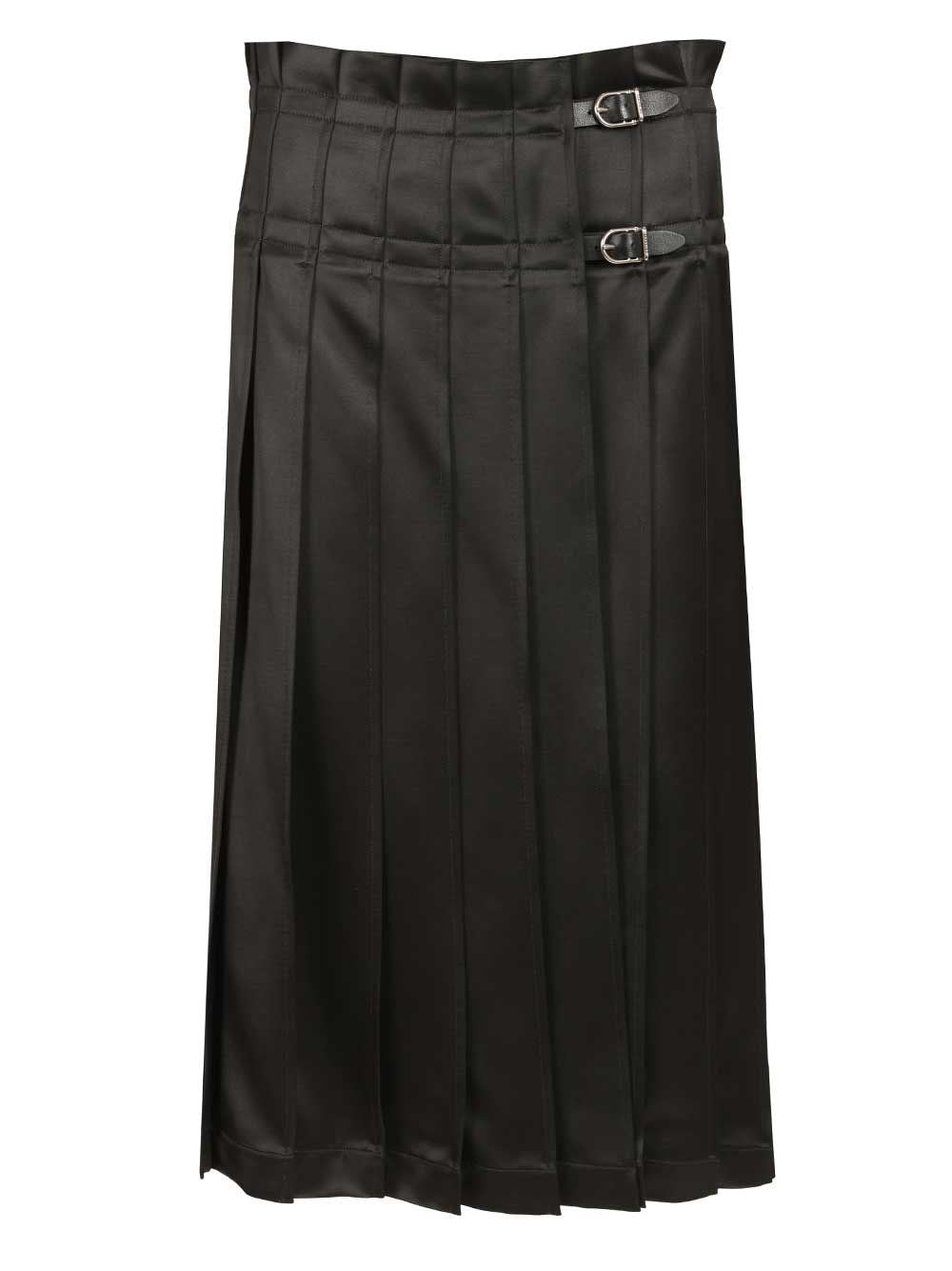 Durazzi Milano Pleated Skirt - Grey