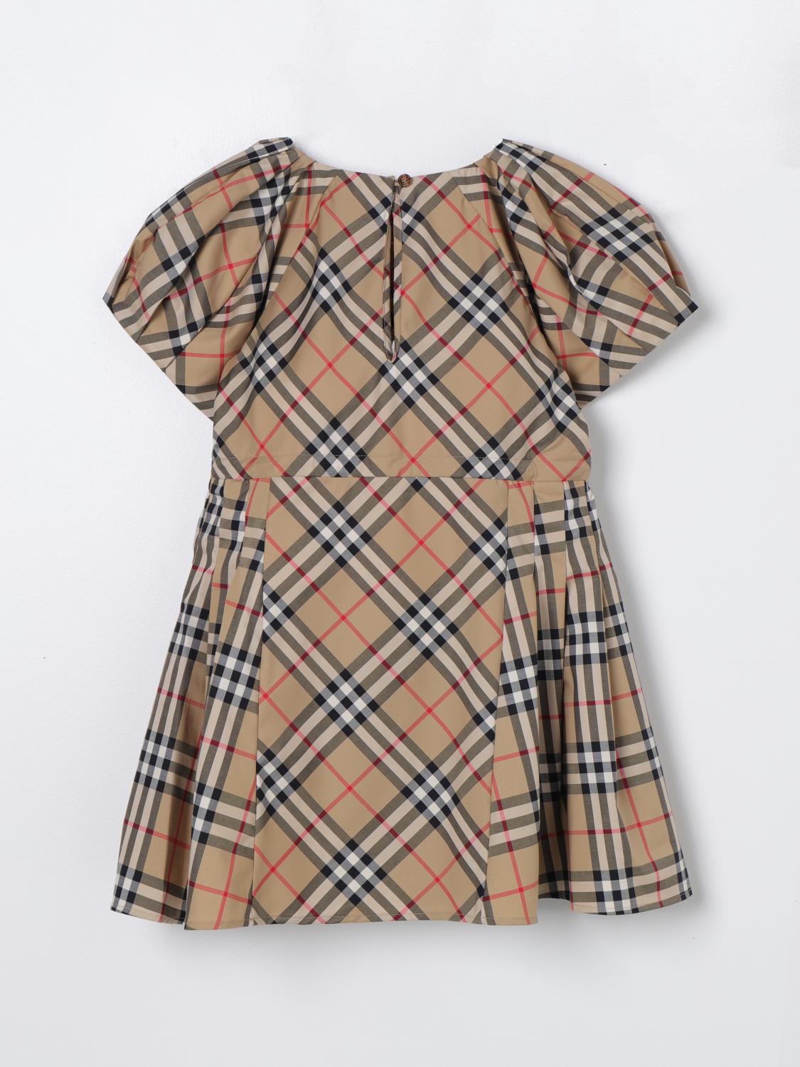 Burberry Dress Kids Beige