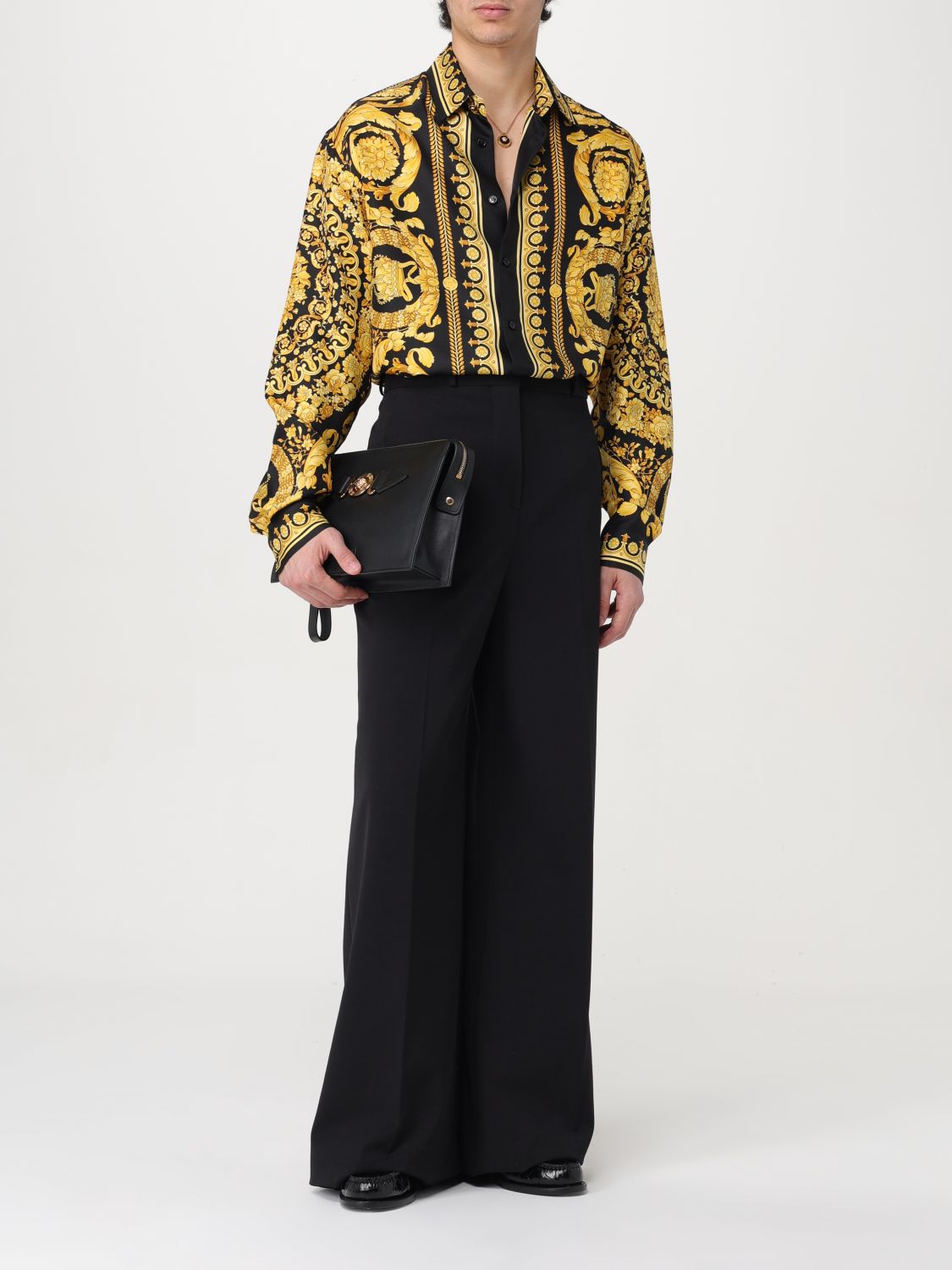 Versace Shirt Men Black