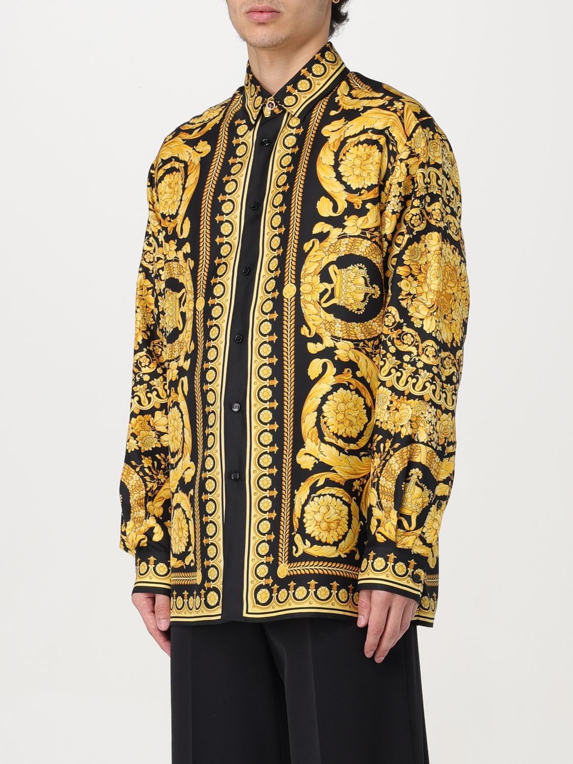 Versace Shirt Men Black