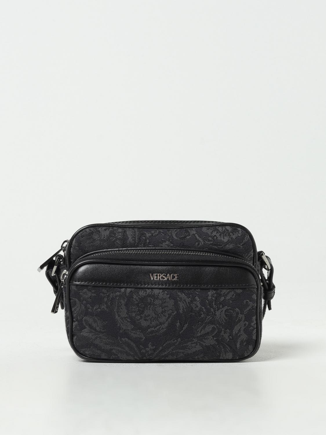 Versace Shoulder Bag Men Blue