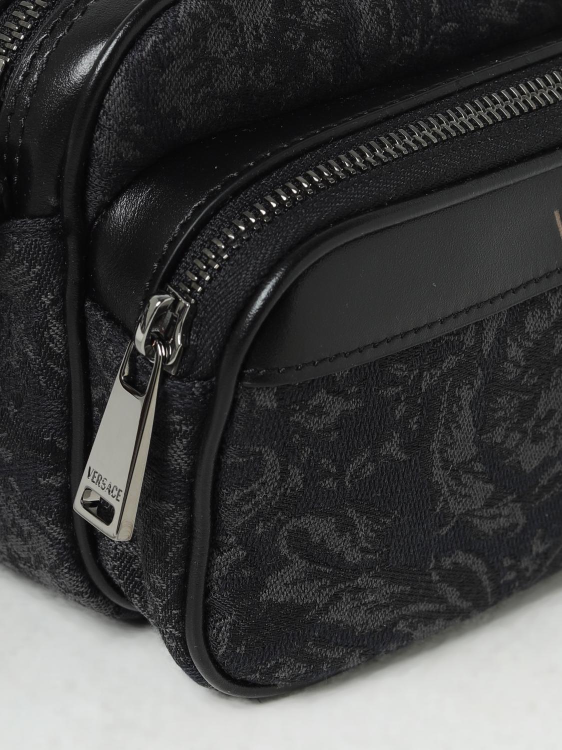 Versace Shoulder Bag Men Blue