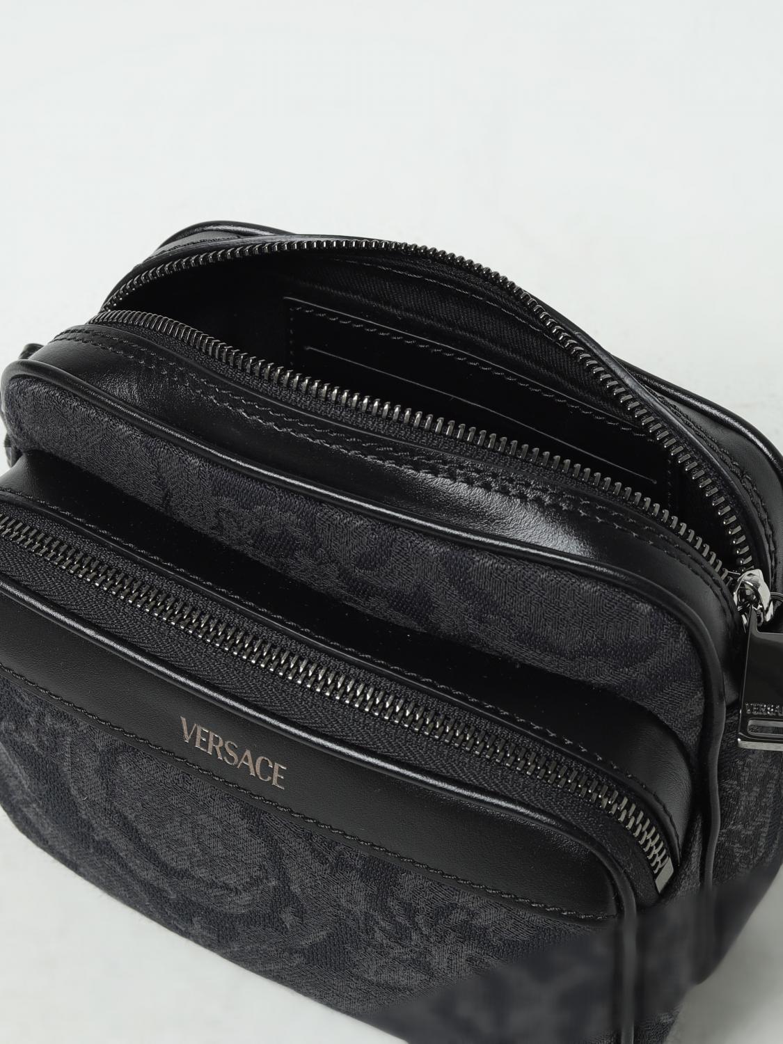 Versace Shoulder Bag Men Blue
