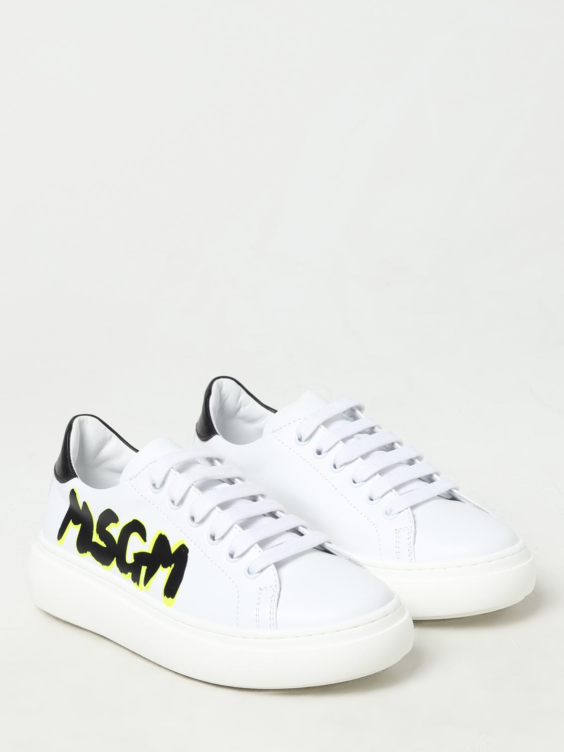 Msgm Kids Sneakers Kids White