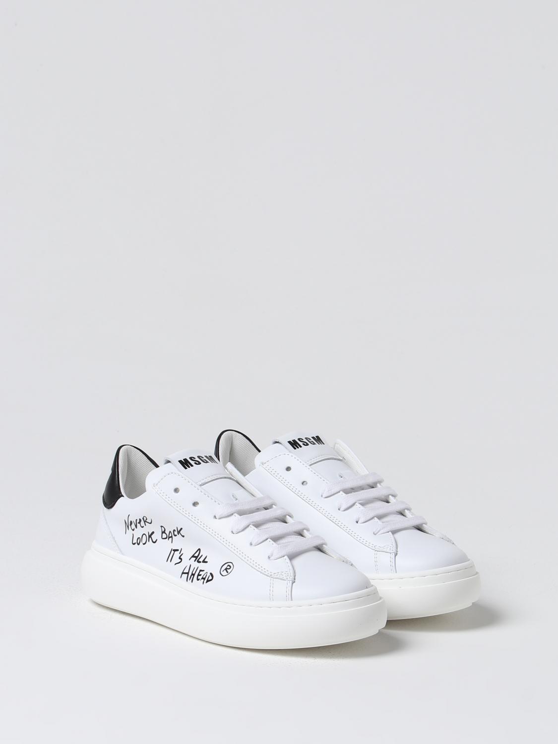 Msgm Kids Sneakers Kids White