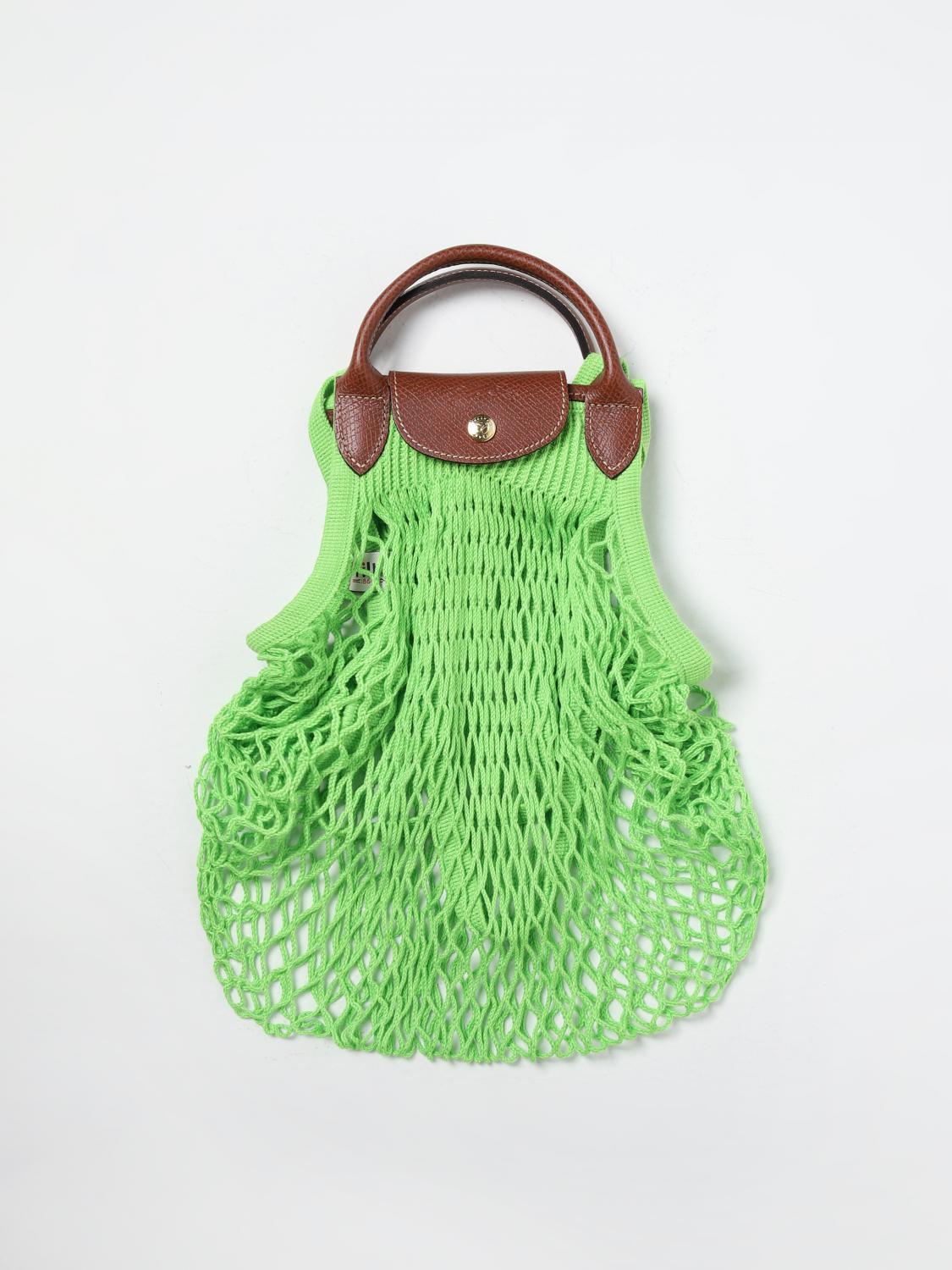 Longchamp Handbag Woman Apple Green