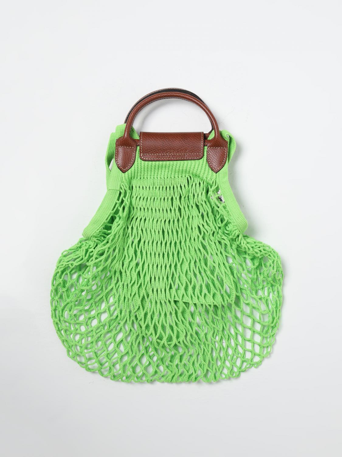 Longchamp Handbag Woman Apple Green