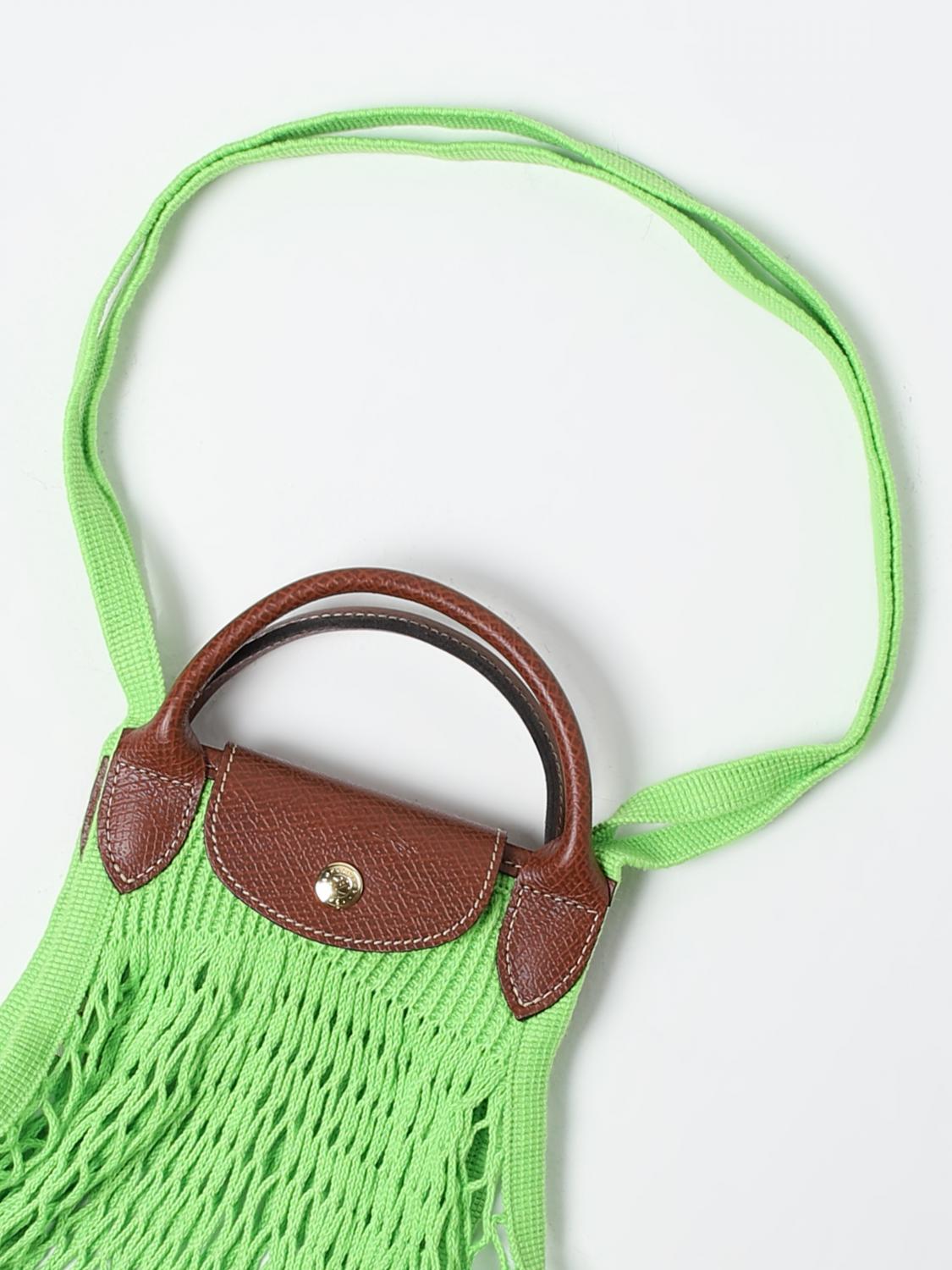 Longchamp Handbag Woman Apple Green