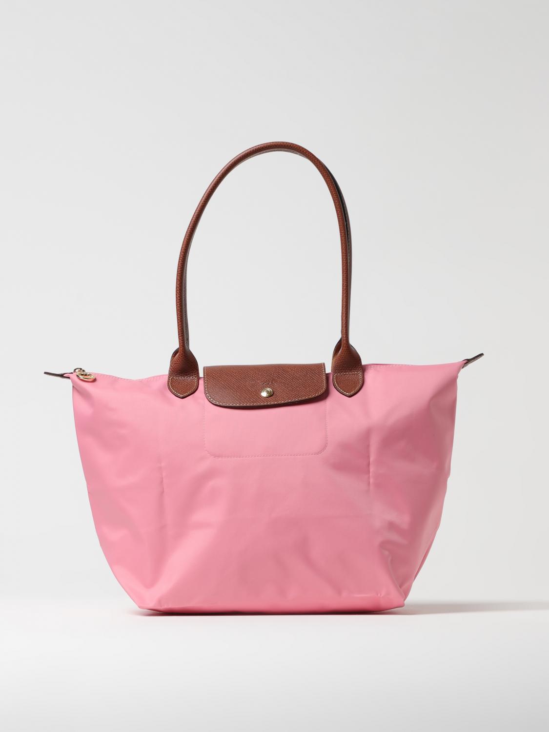 Longchamp Shoulder Bag Woman Coral