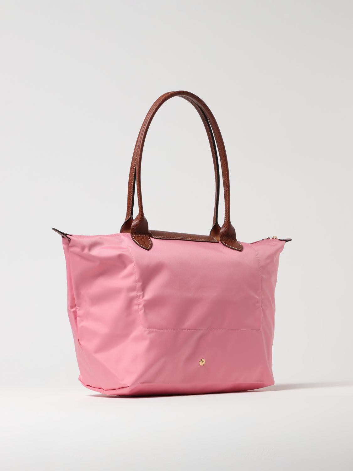 Longchamp Shoulder Bag Woman Coral